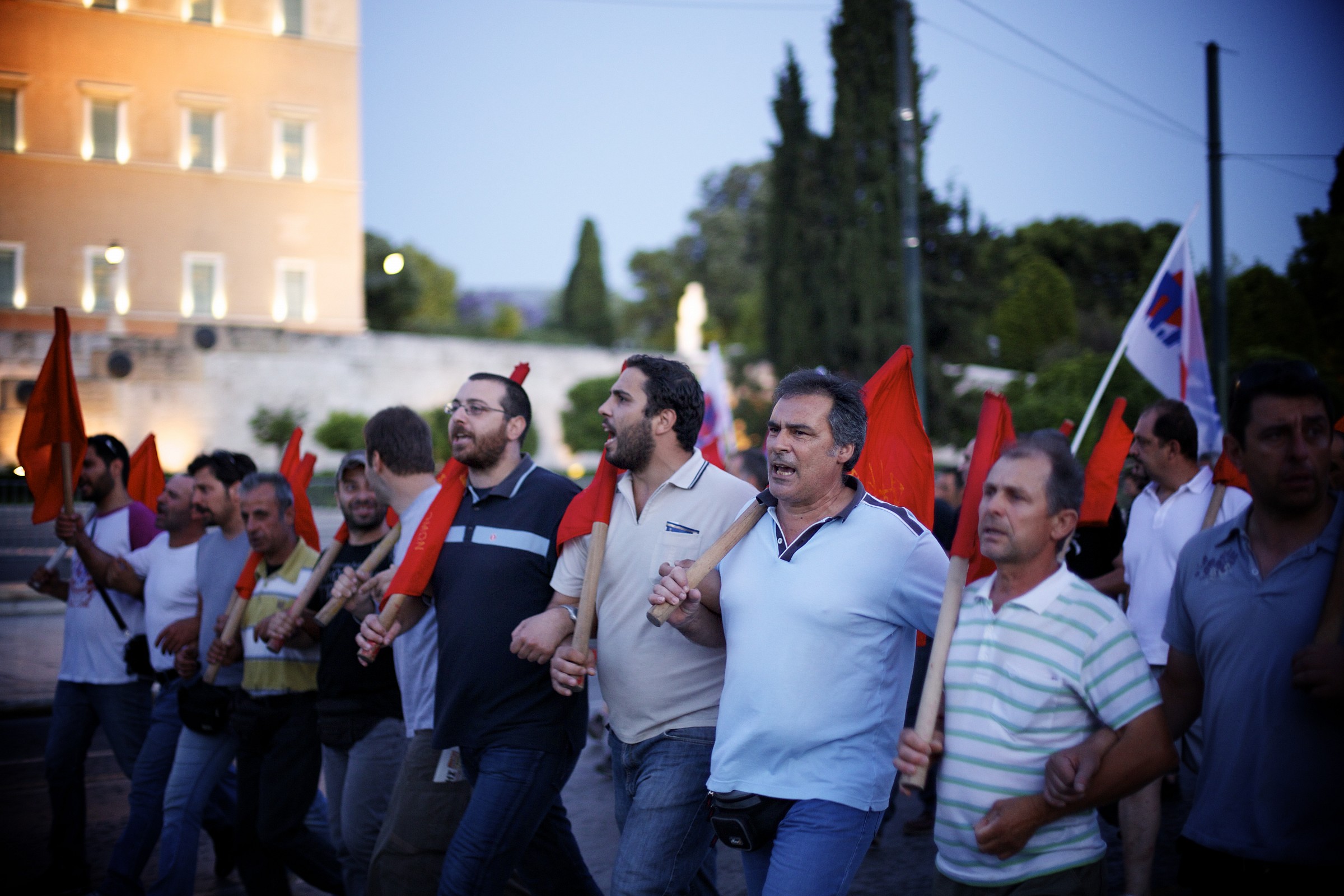 Atene manifestazione