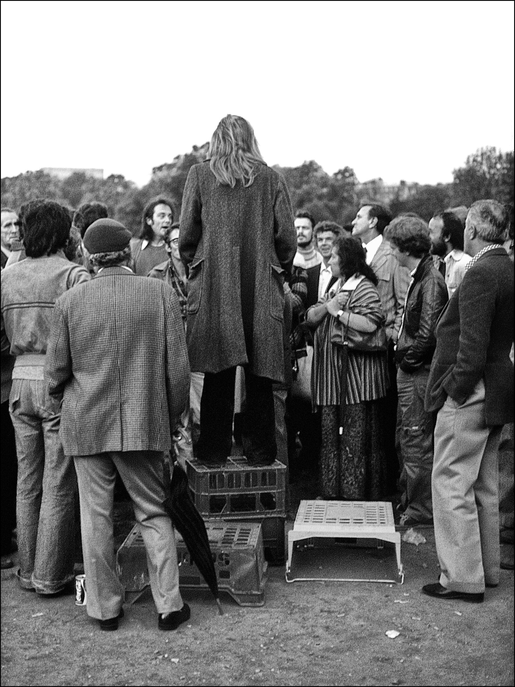 1979 Londra (speakers corner)