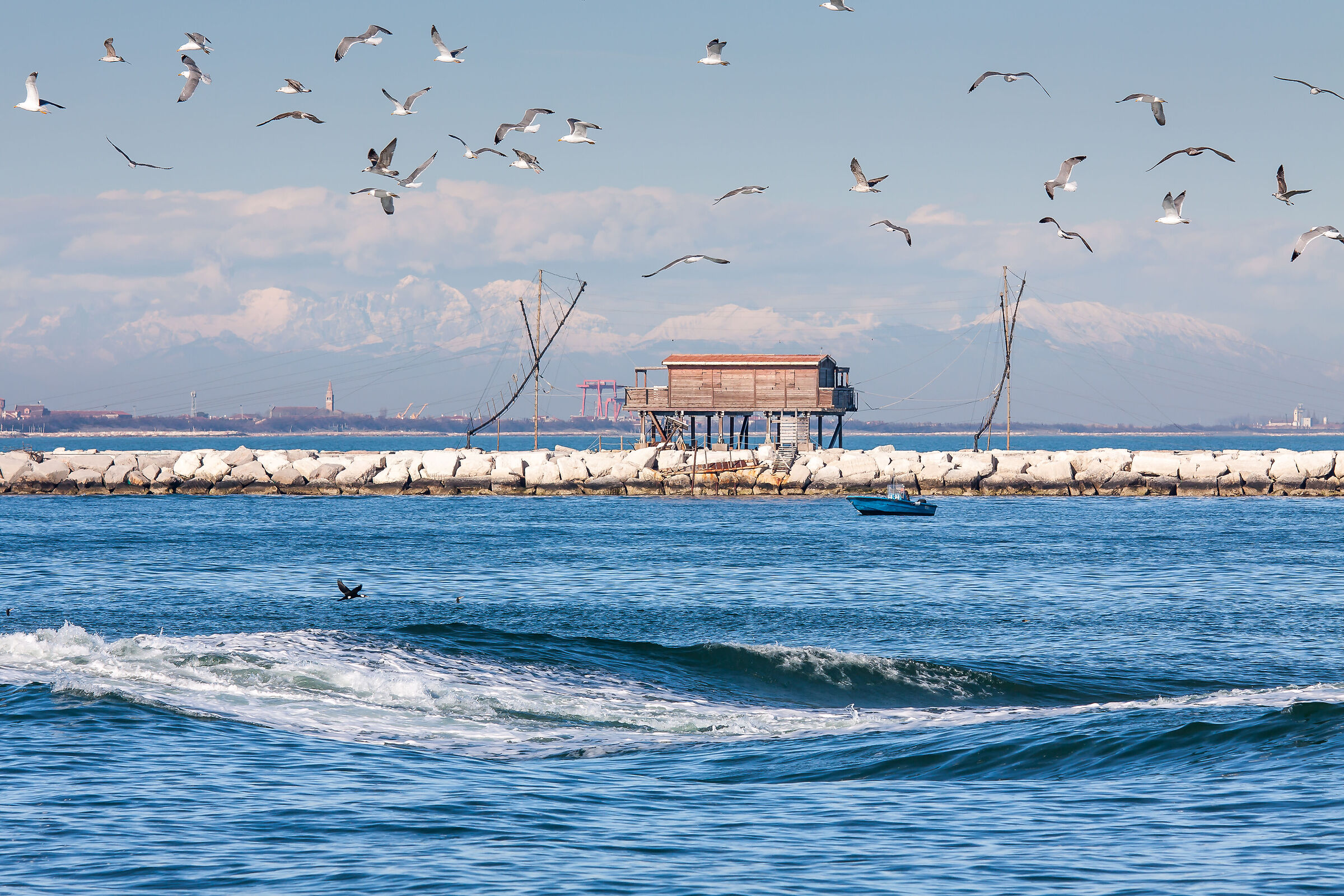 Veduta di Pellestrina (ve)