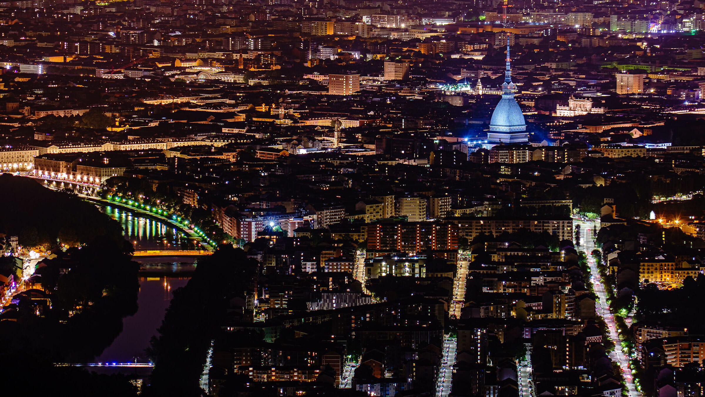 Turin by night