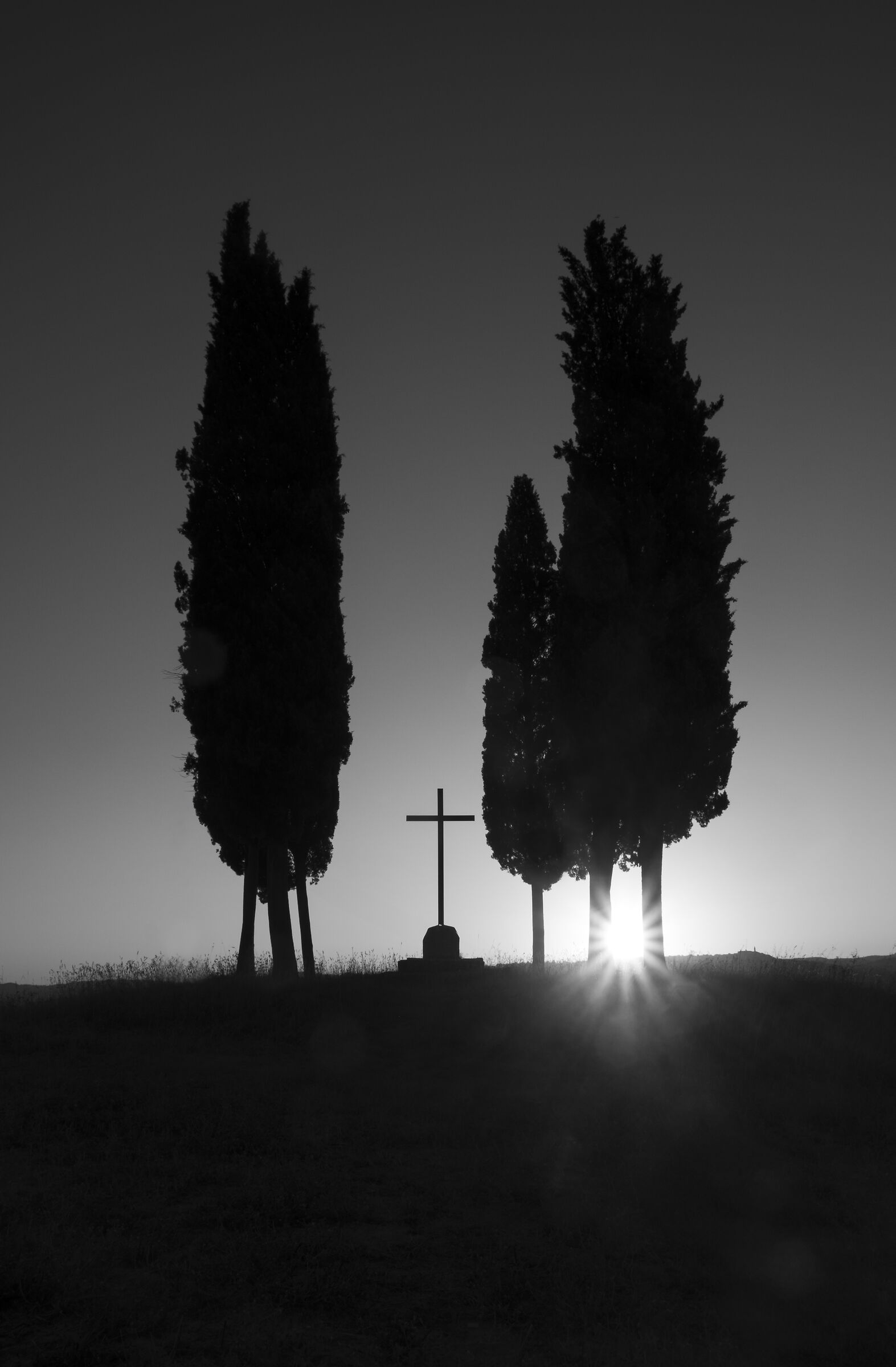 Sunrise in Valdorcia