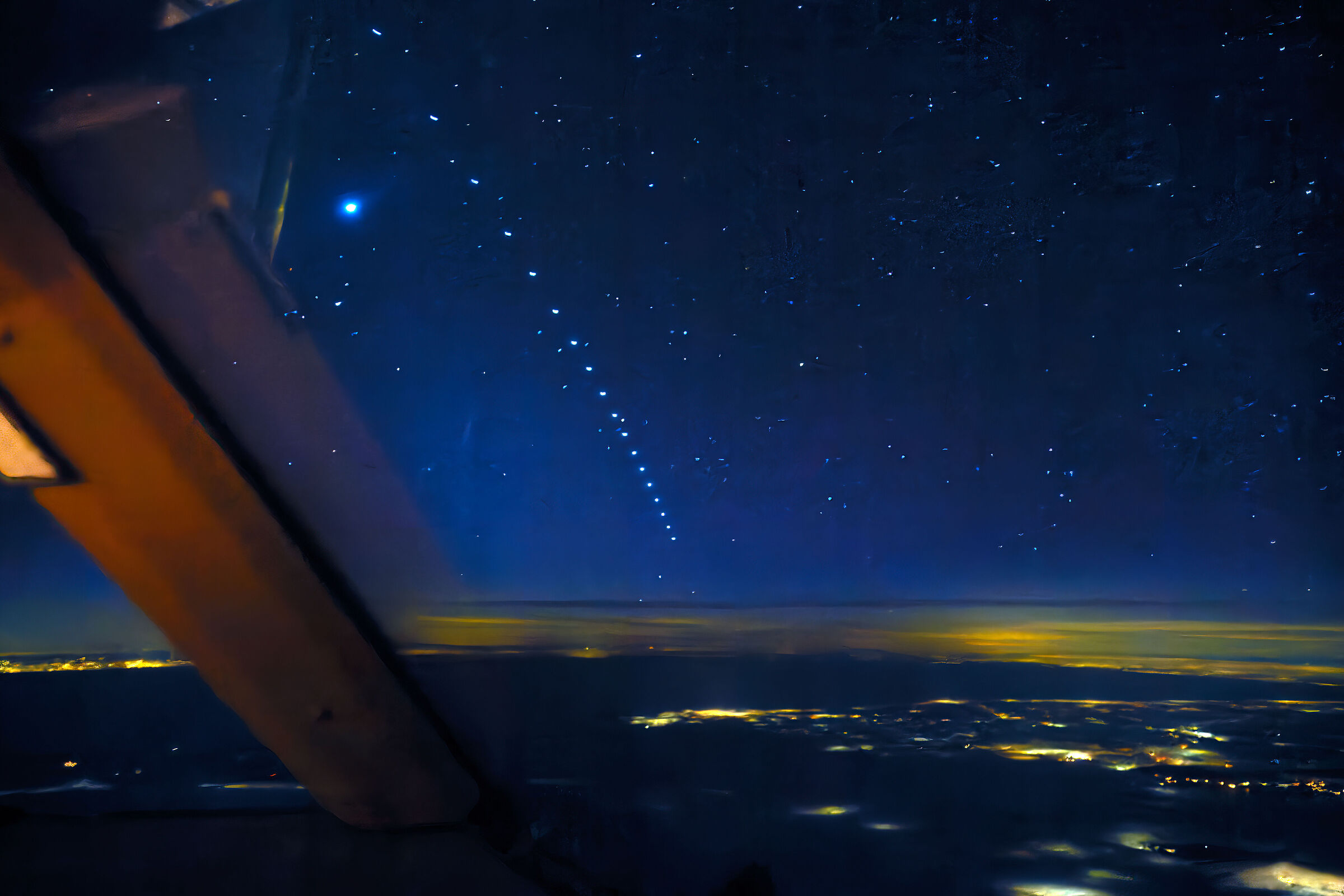 Photo Document: starlink satellites