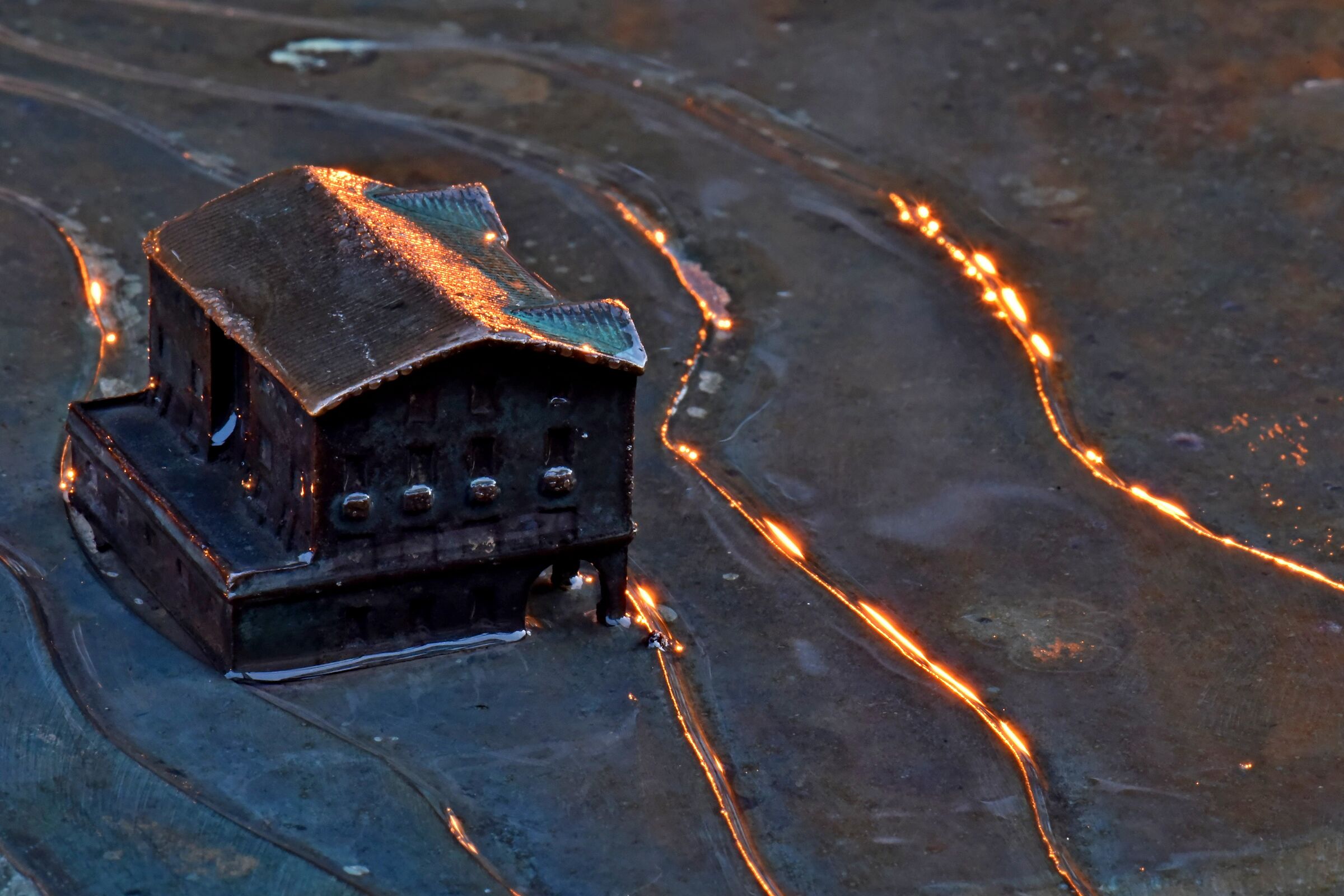 Little house in the park