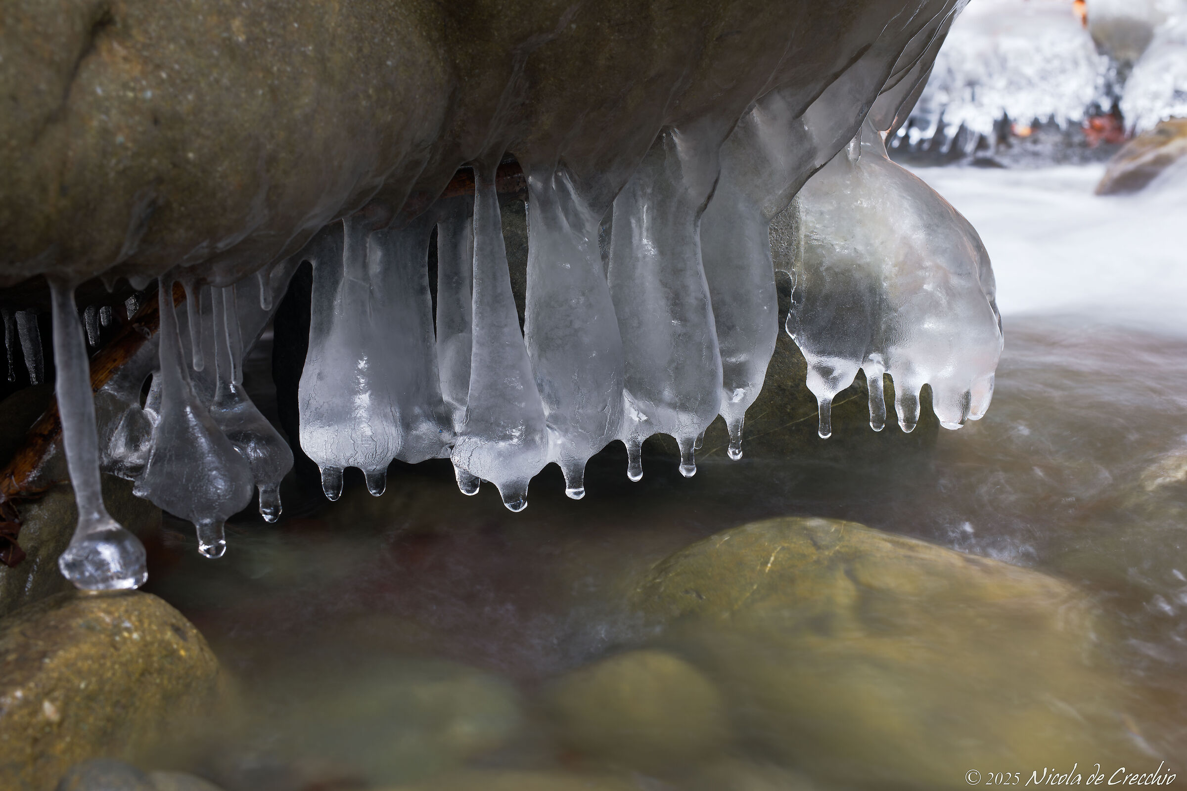 Ice formations