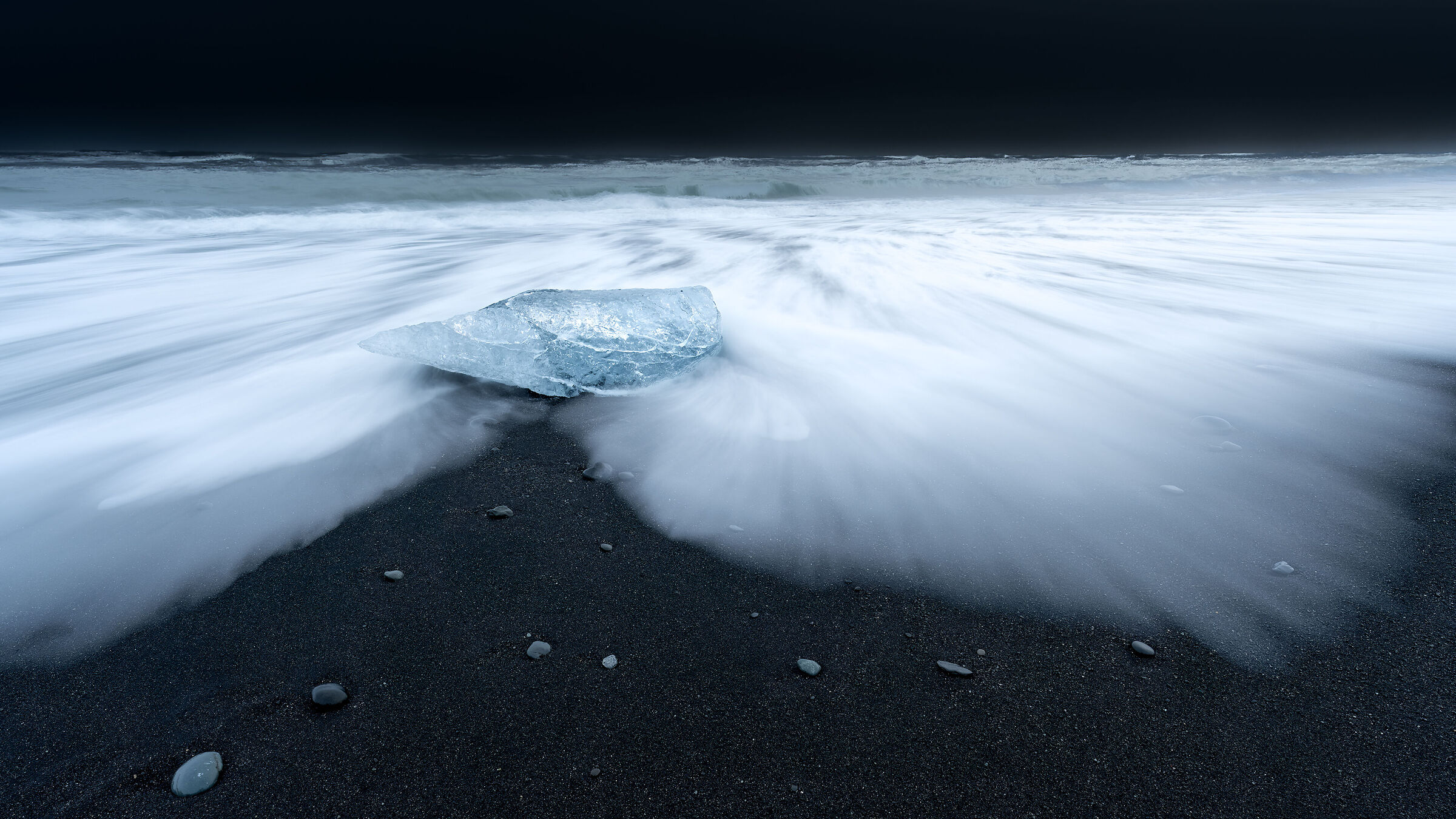 Diamond Beach early in the morning