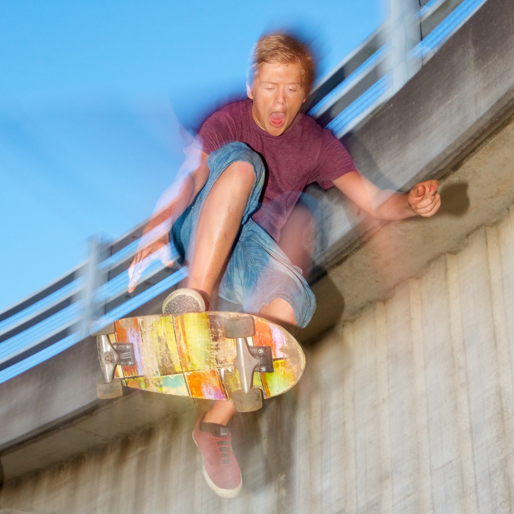 Jumping off something stupid