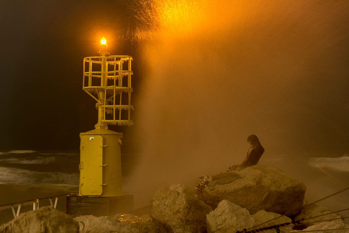 Tempesta ghiacciata su Penelope di Senigallia 5