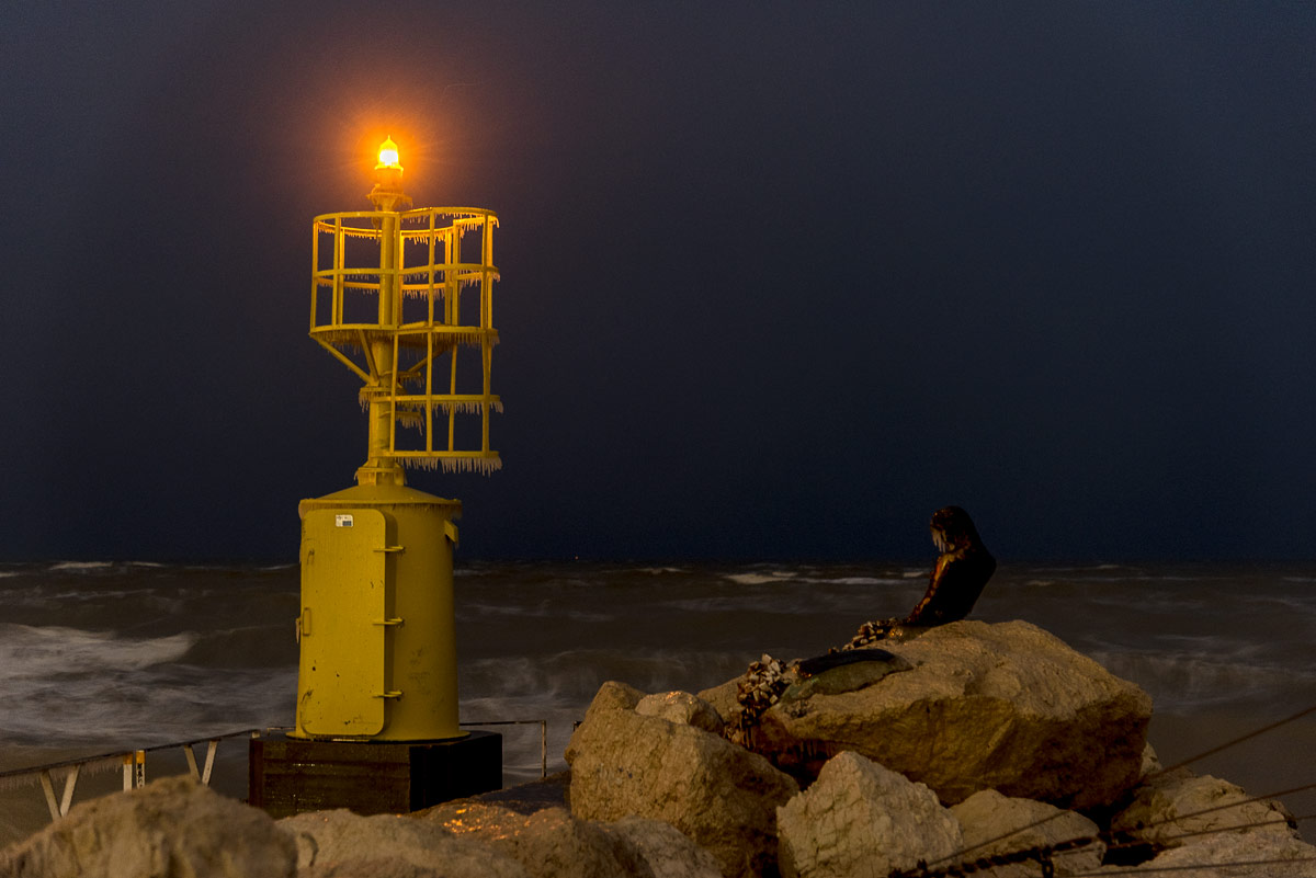 Tempesta ghiacciata su Penelope di Senigallia 7
