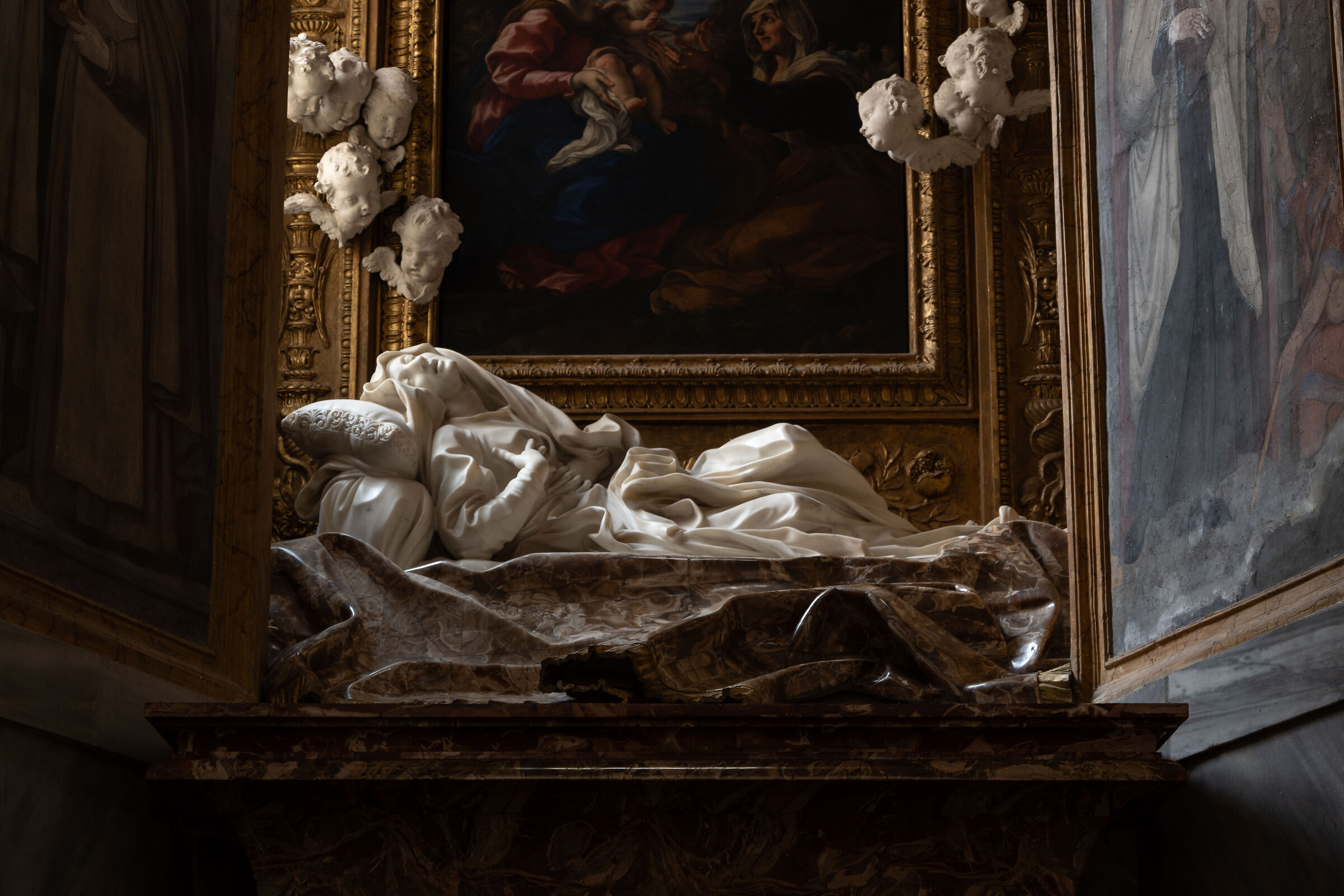 The ecstasy of Blessed Ludovica