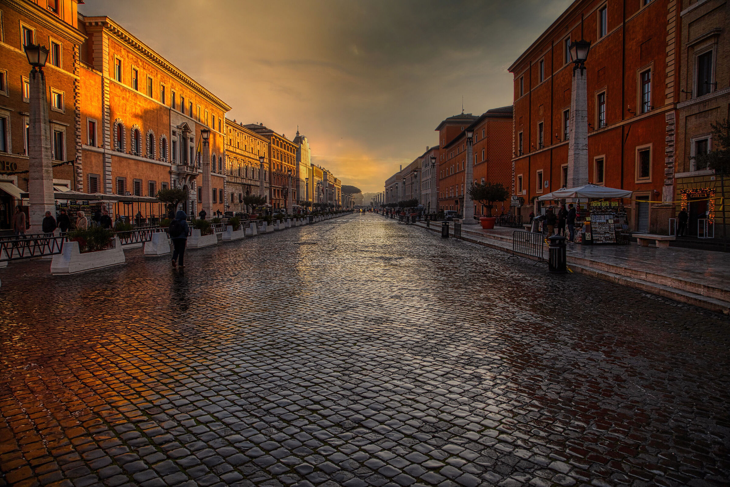 Via della Conciliazione perspective