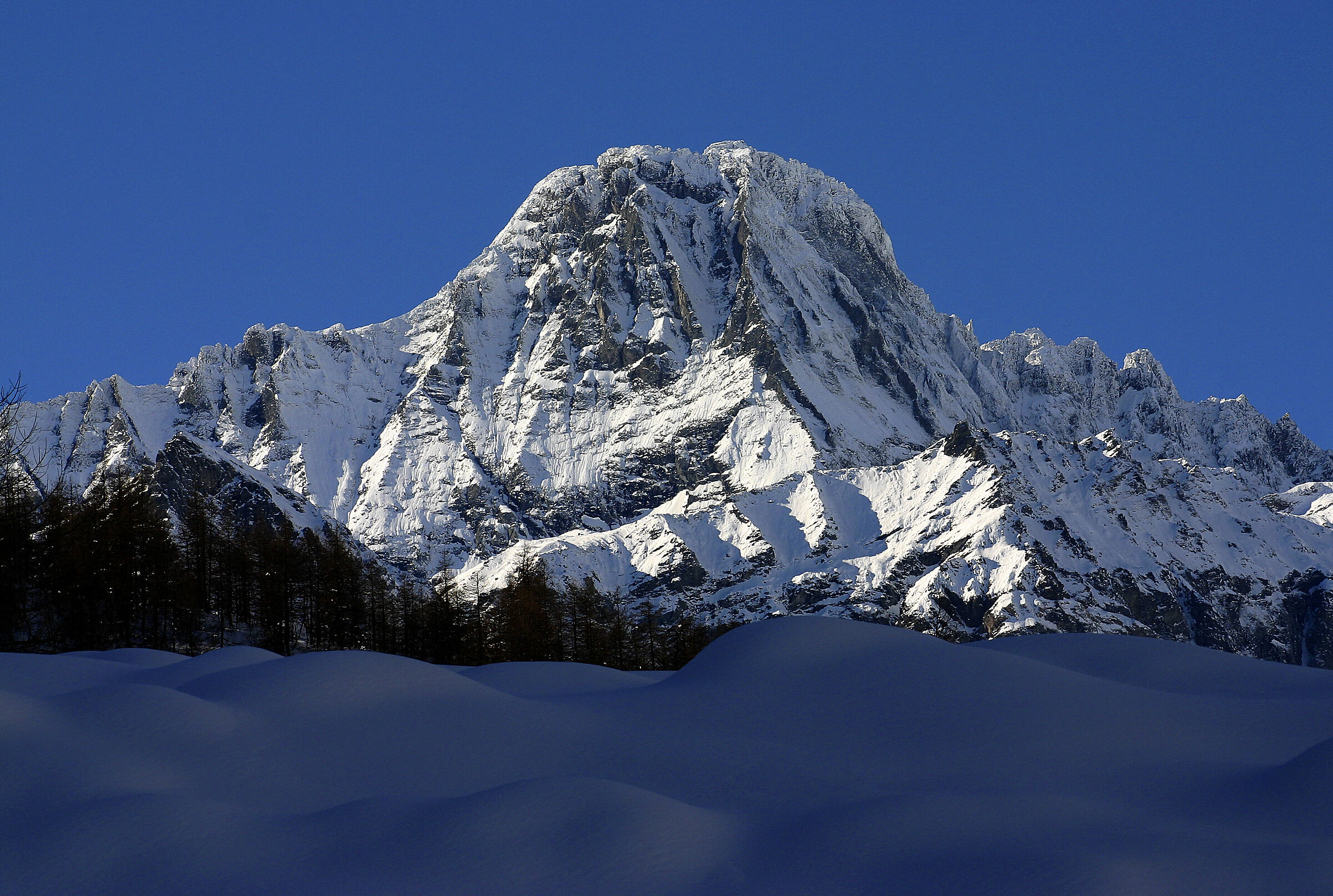 Uia Bessanese in inverno- Val d' Ala di Lanzo