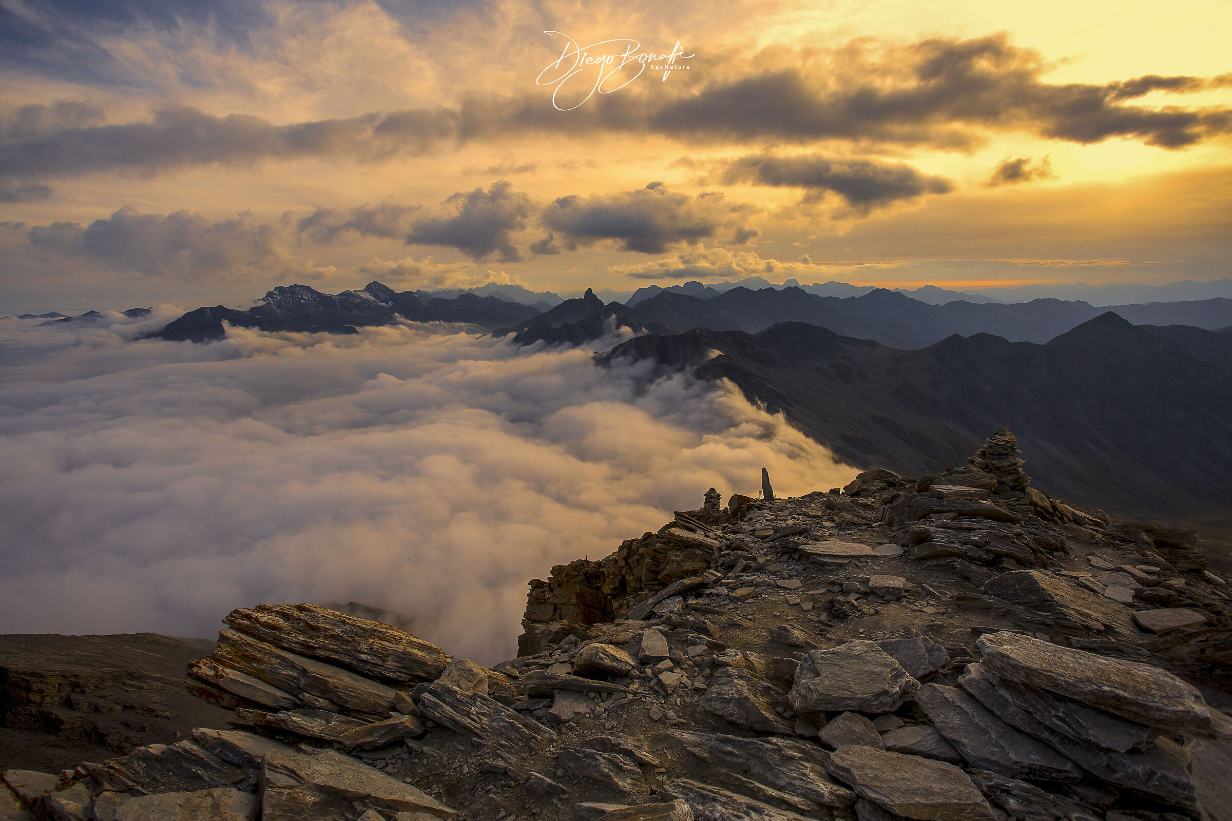 Pan di Zucchero (3208 m) alpi Cozie