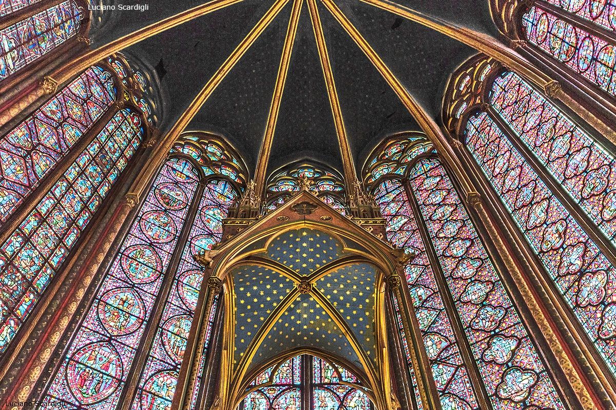 Le vetrate di Saint Chappelle
