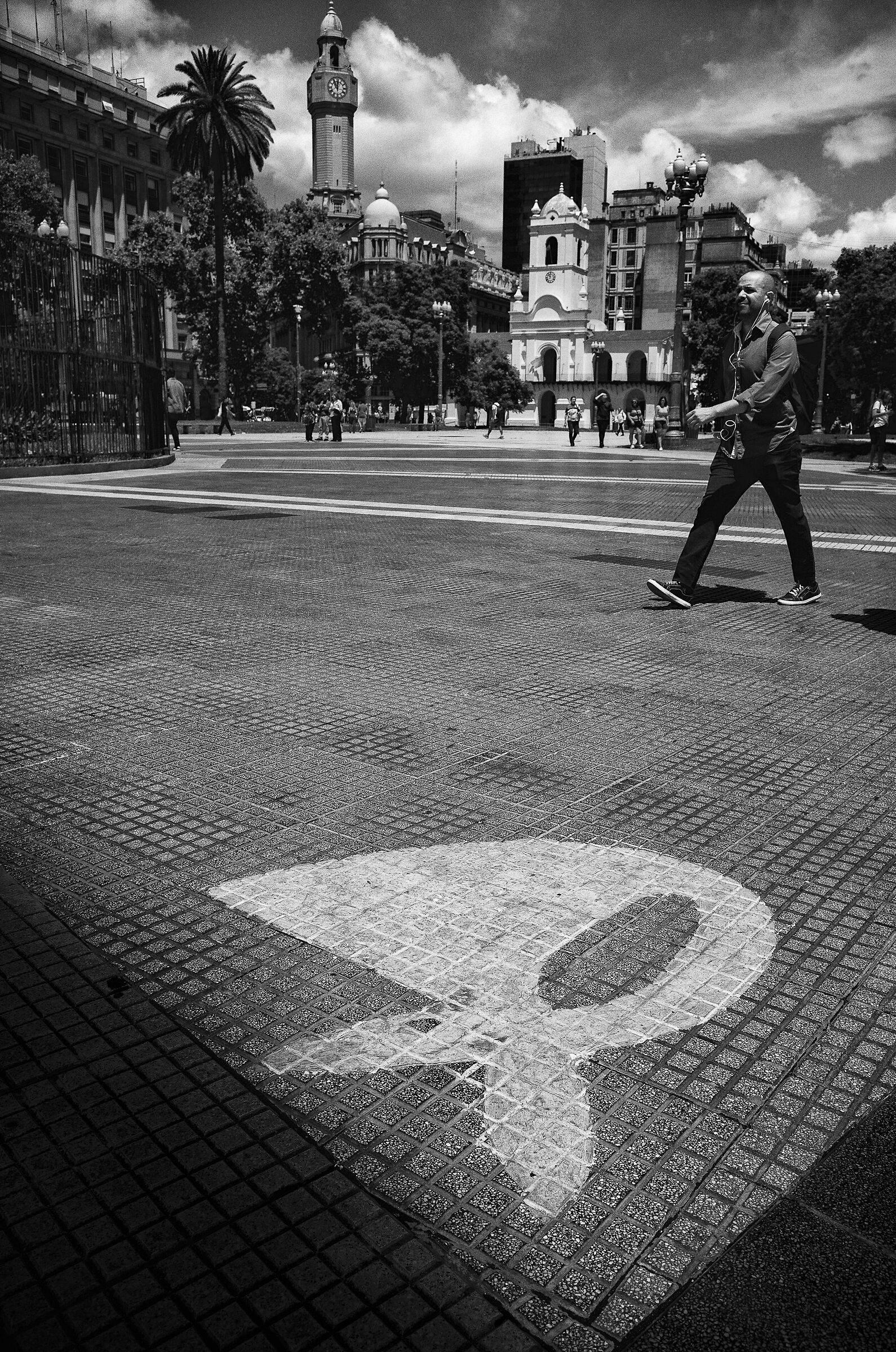 Il fazzoletto delle madri a Plaza de Mayo