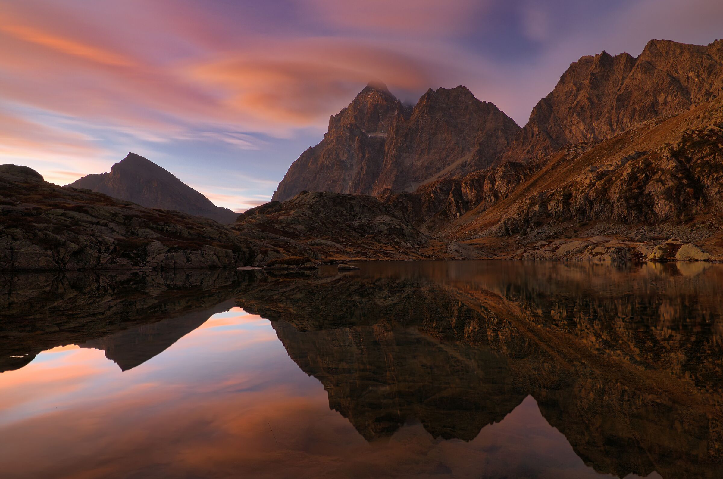 Monviso al lago Superiore