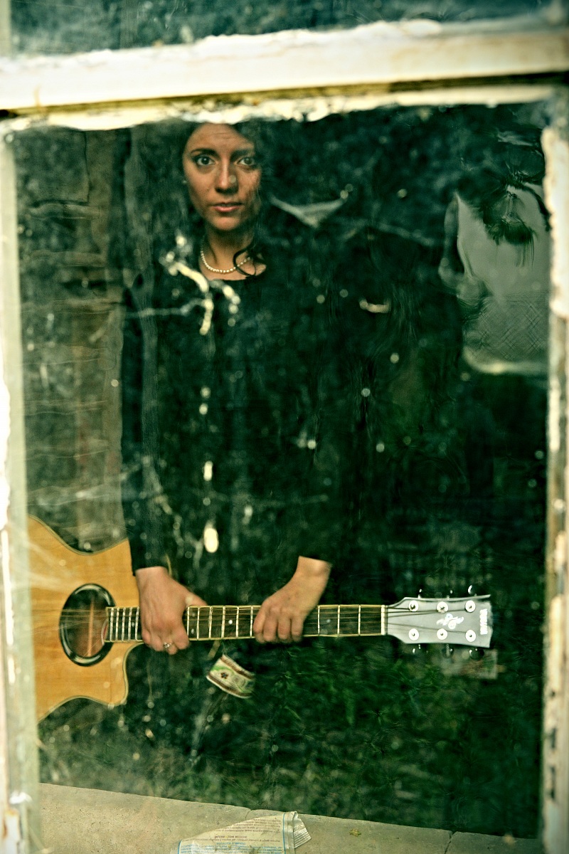 trought the old glass