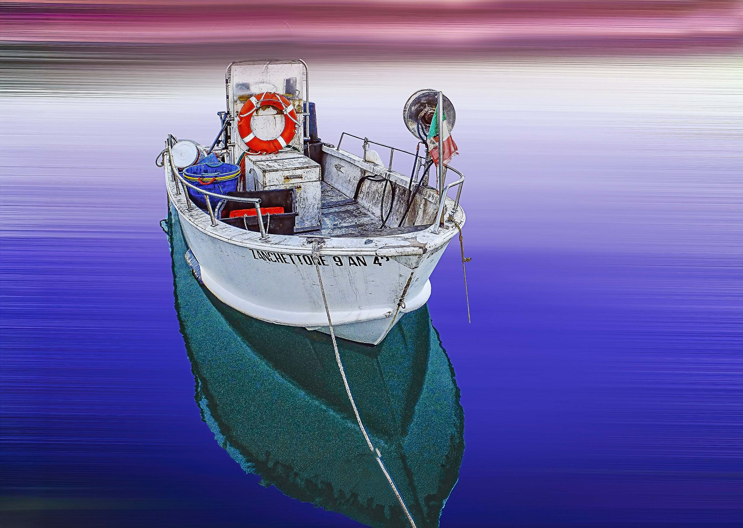 the boat