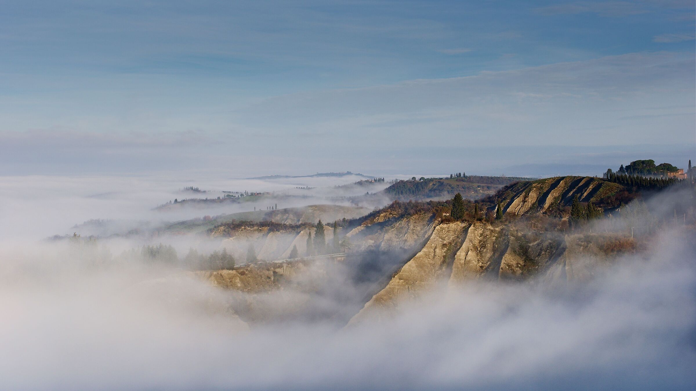 Calanques in the Mist