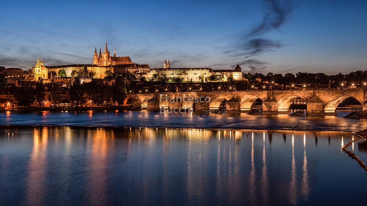 Charles Bridge and Prague Castle