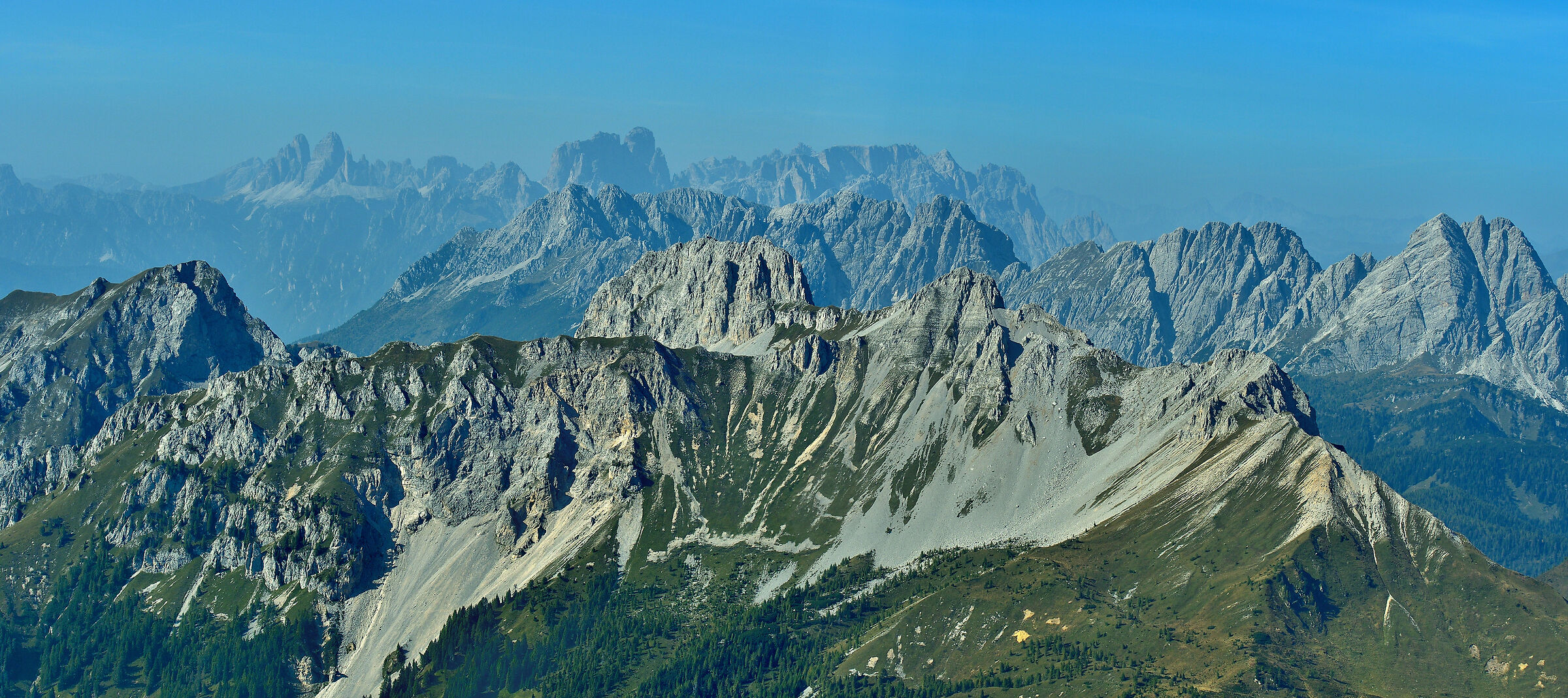 Dalle Alpi Carniche alle Dolomiti