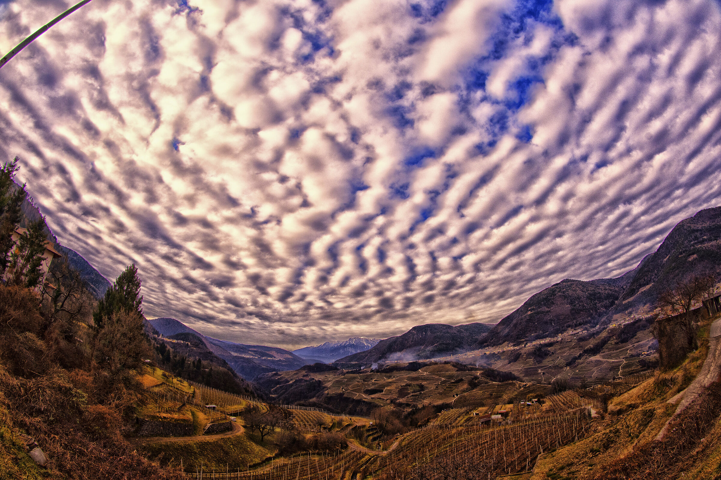 Perspective on the Val di Cembra