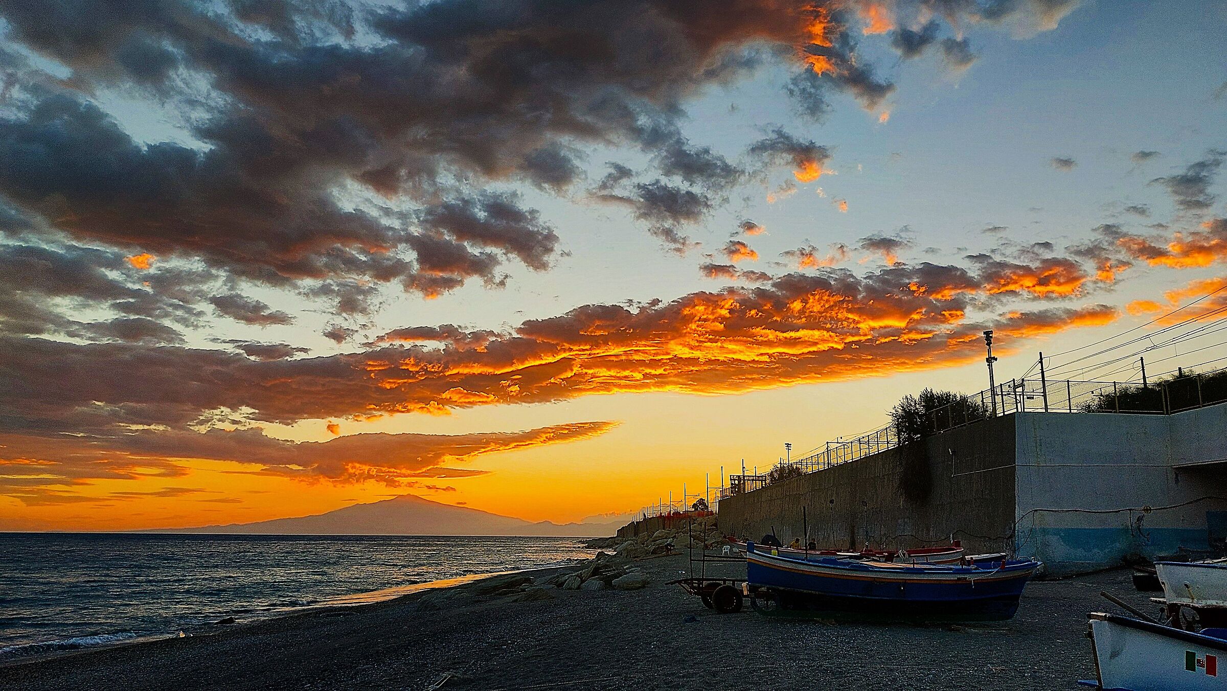 Calabrian sunset