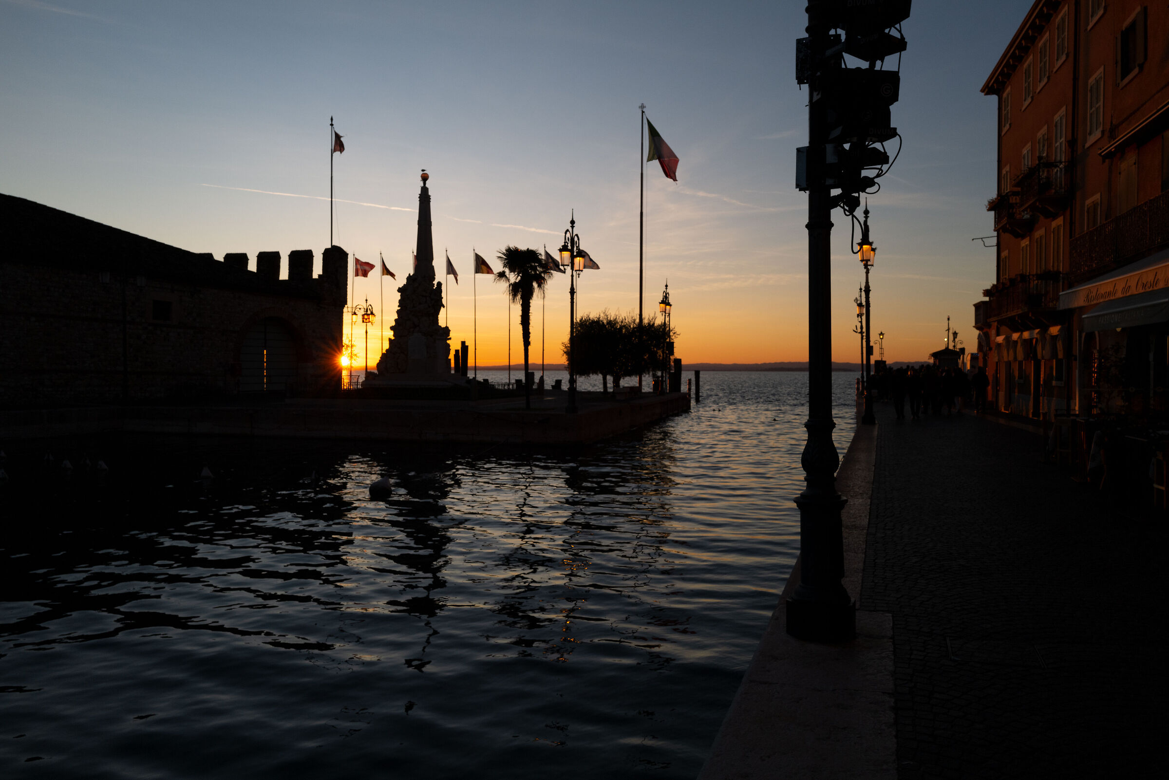 Flashes of twilight - Lazise, Dogana Veneta