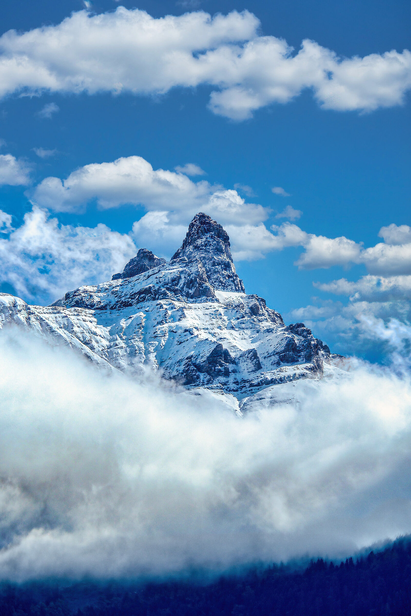 Les Dents des Morcles, Bex, Vaud, Svizzera