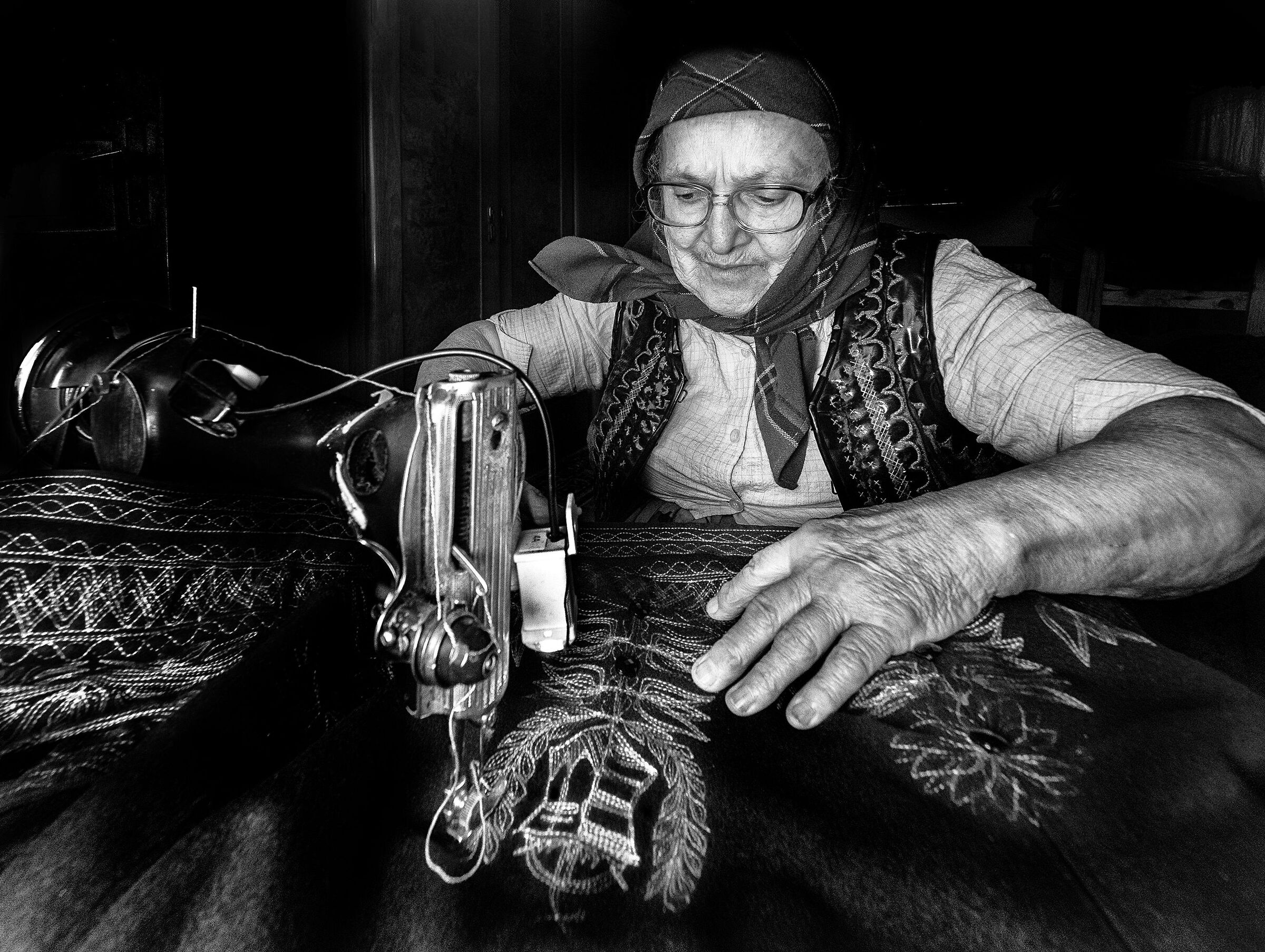 L'arte della cucitura della bujka di Kalotaszeg