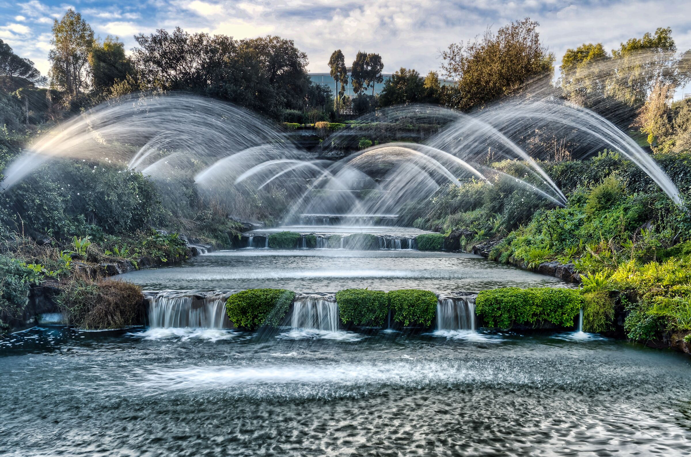 The Waterfall Garden