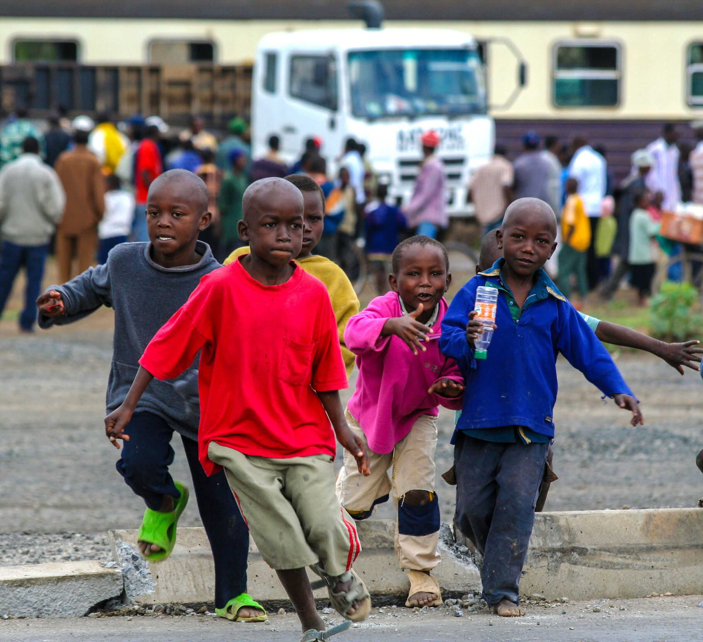 Bambini in Kenya
