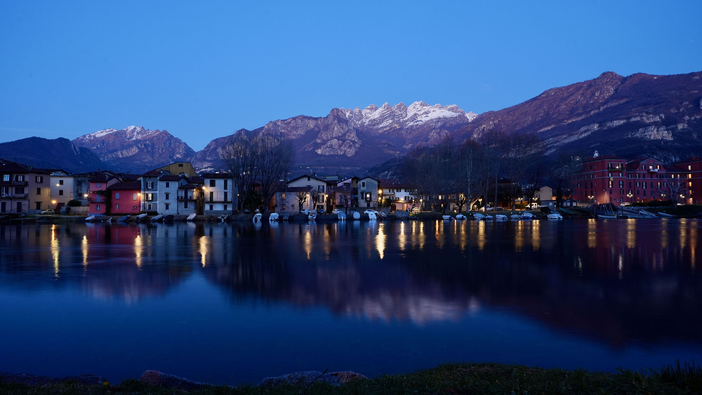 Pescarenico tramonto del 2/2/25