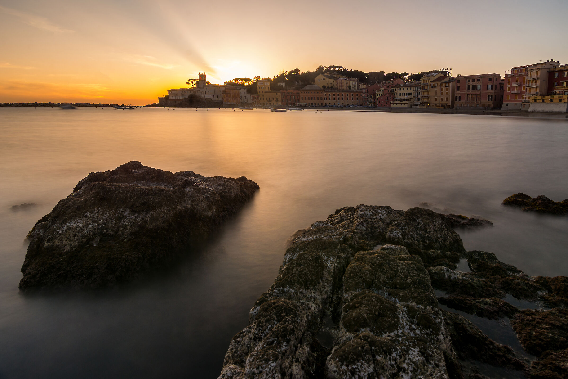A magical evening in the bay