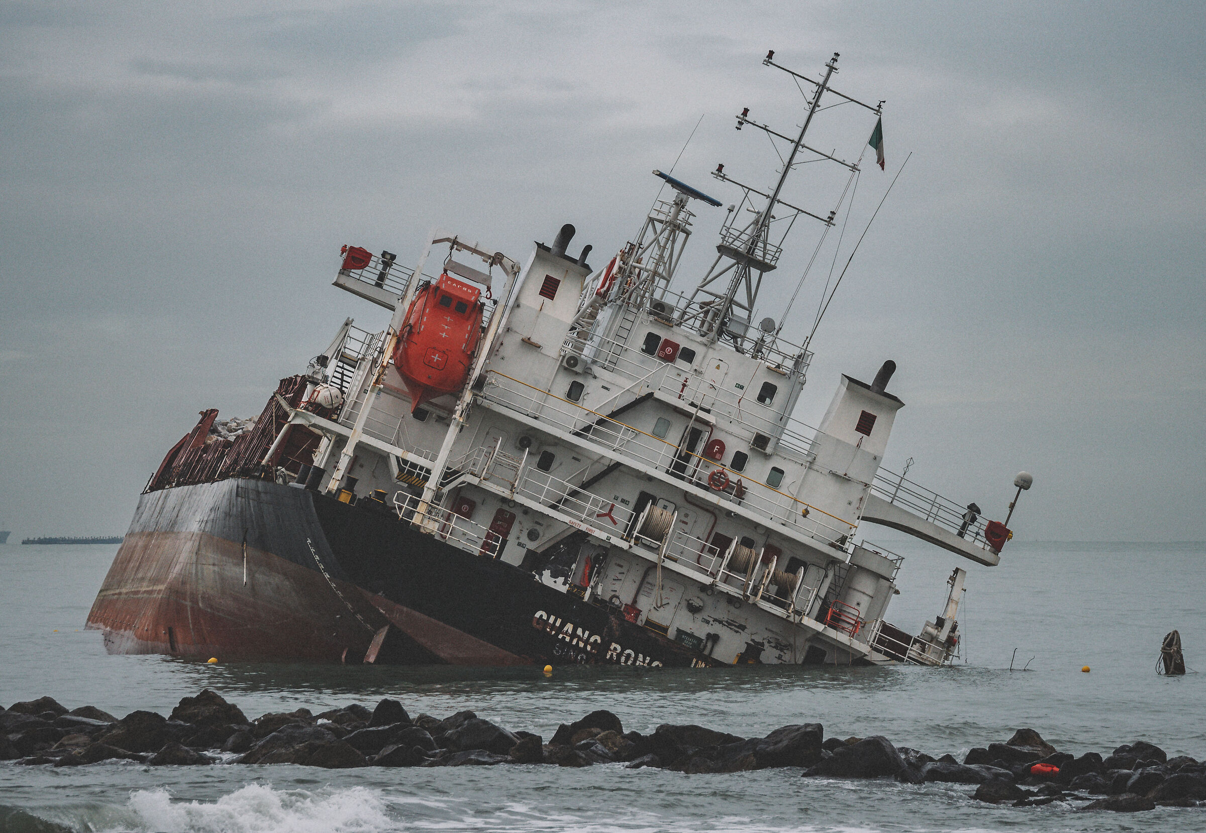 Disaster "almost" missed