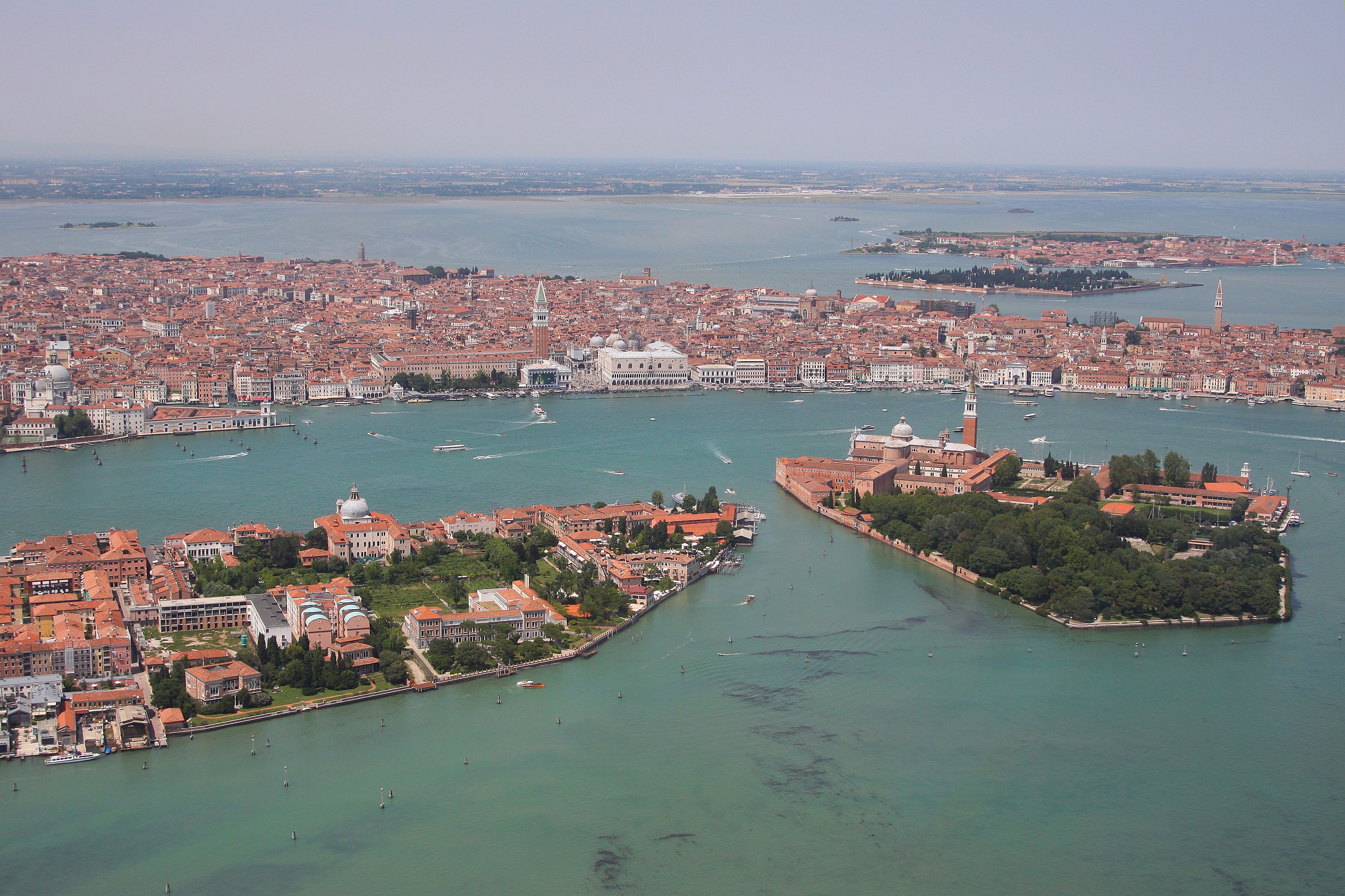 Venezia dall'elicottero