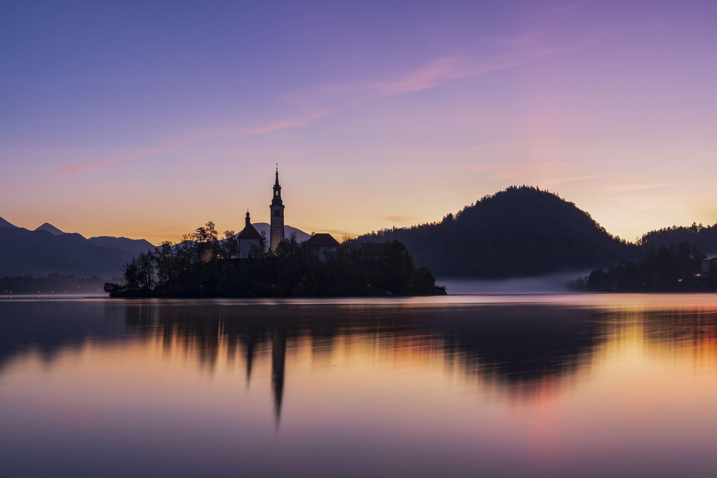 The caress of the morning