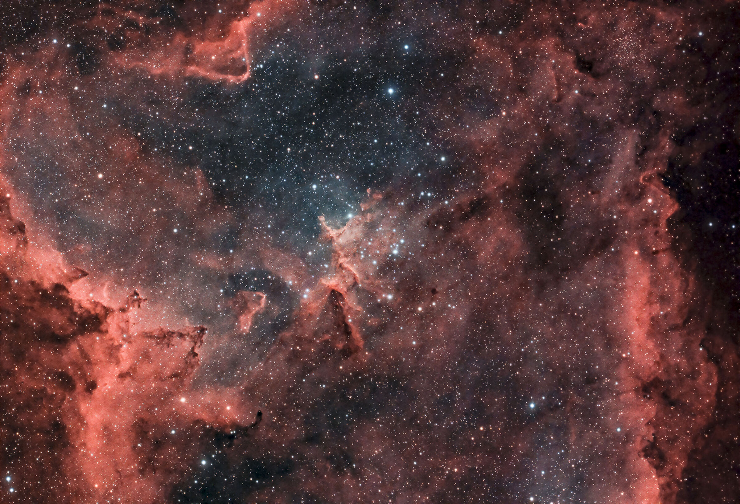 Sh2-190 "The Heart of the Heart"