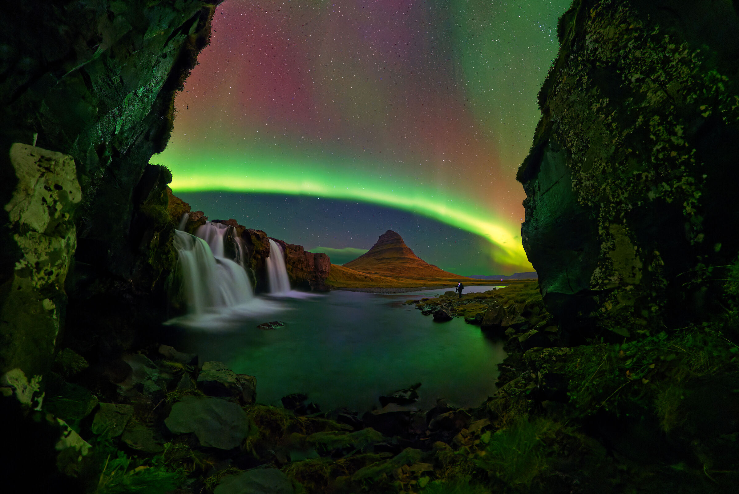 Night of magic at Kirkjufell!