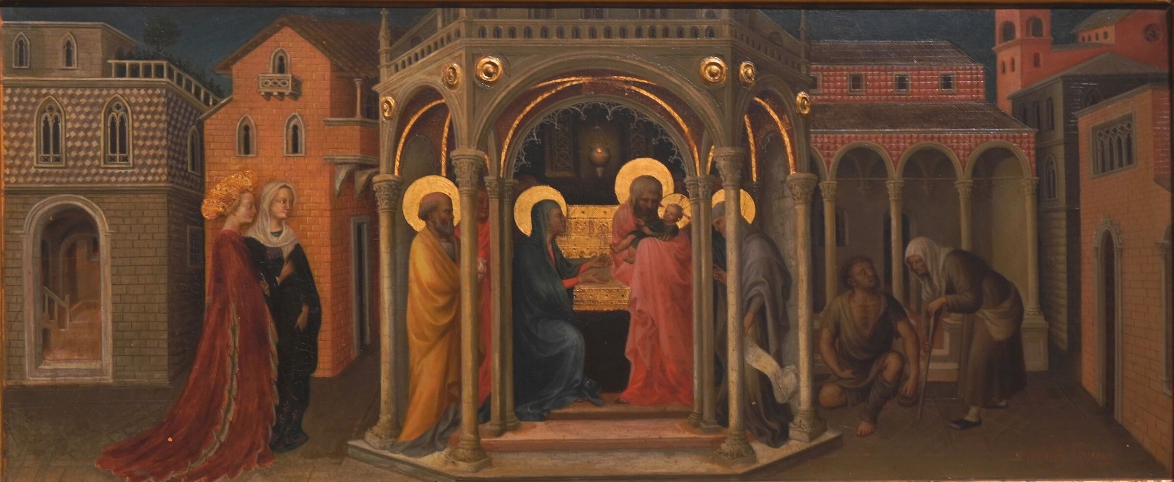 Gentile da Fabriano - Adorazione dei Magi (part.) 1423