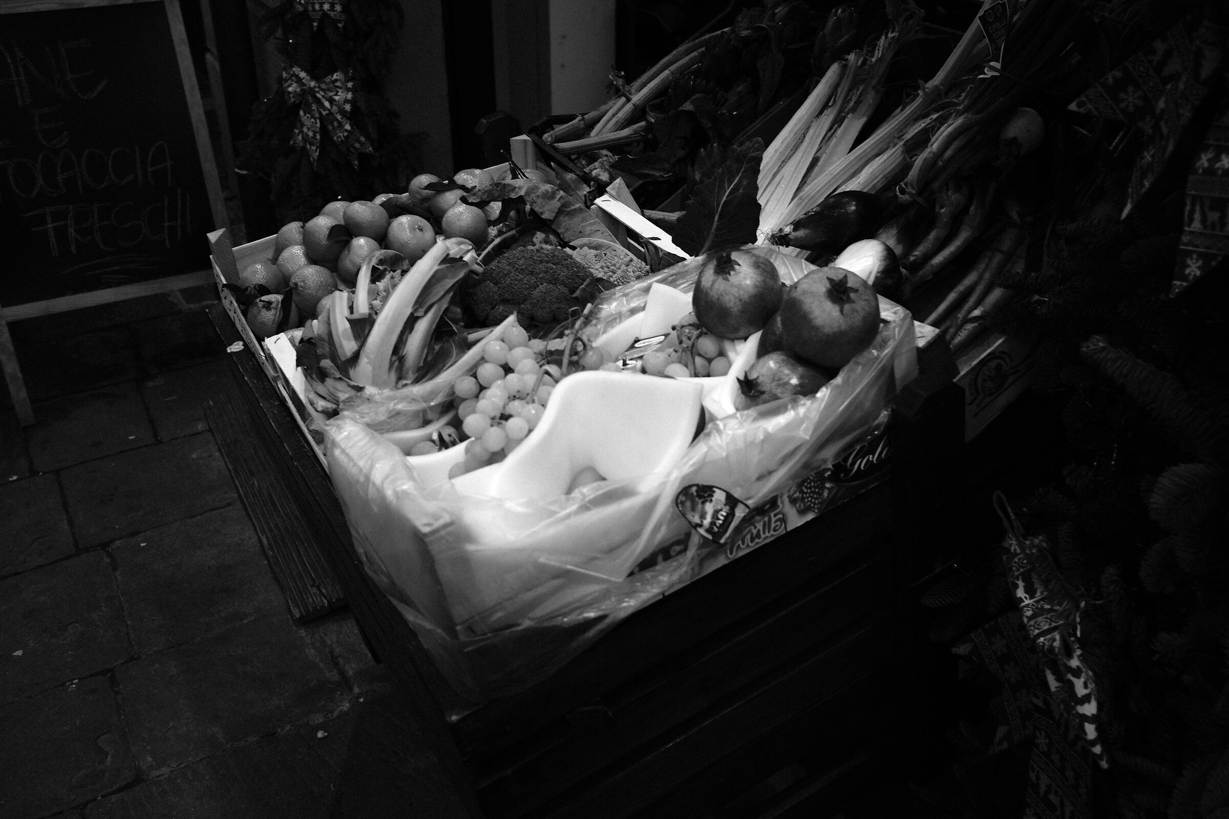 Fruit in the shadows