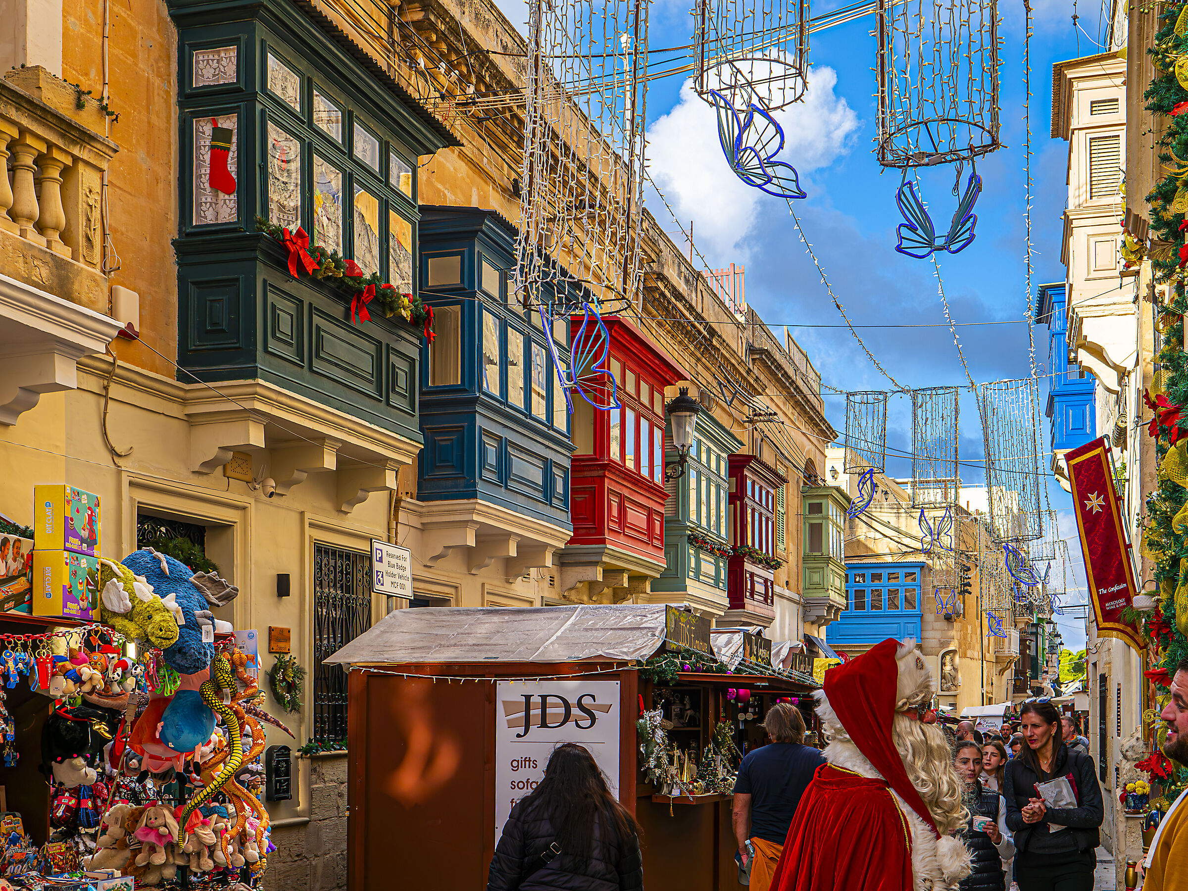 Colori mercatino di Natale a Rabat - Malta