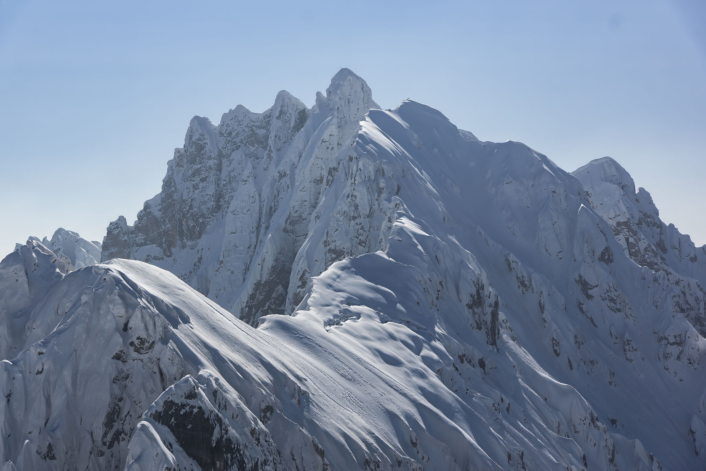 Zuc da Bor, Carnic Alps, when it snowed