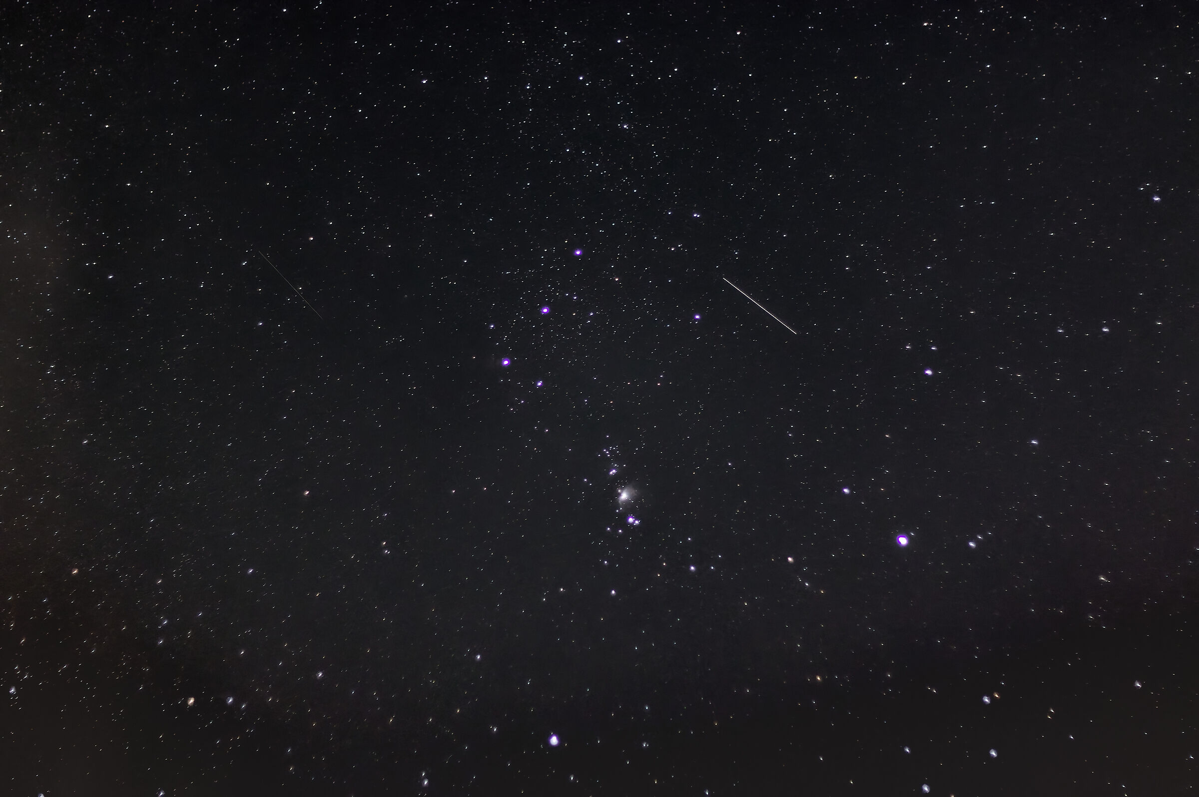 Primissima prova di astrofotografia... dal terrazzo