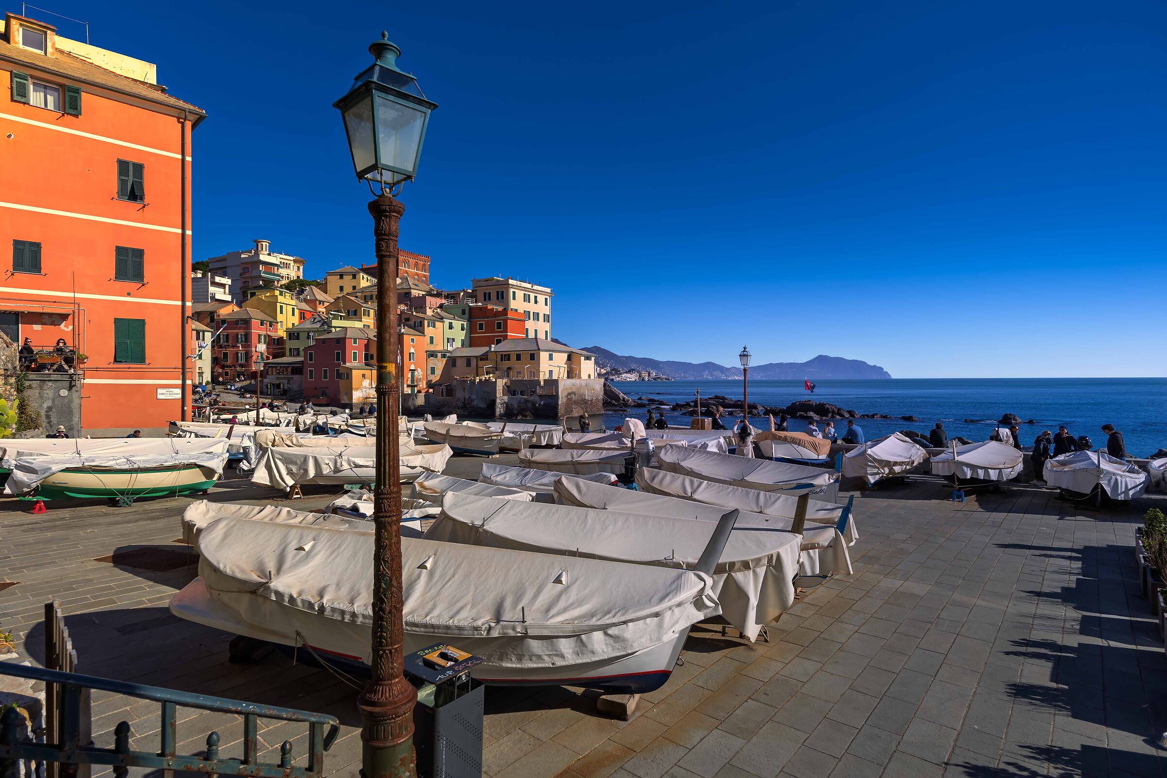 The lamppost of Boccadasse