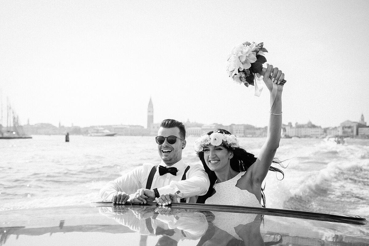 Wedding Reportage in Venice Italy