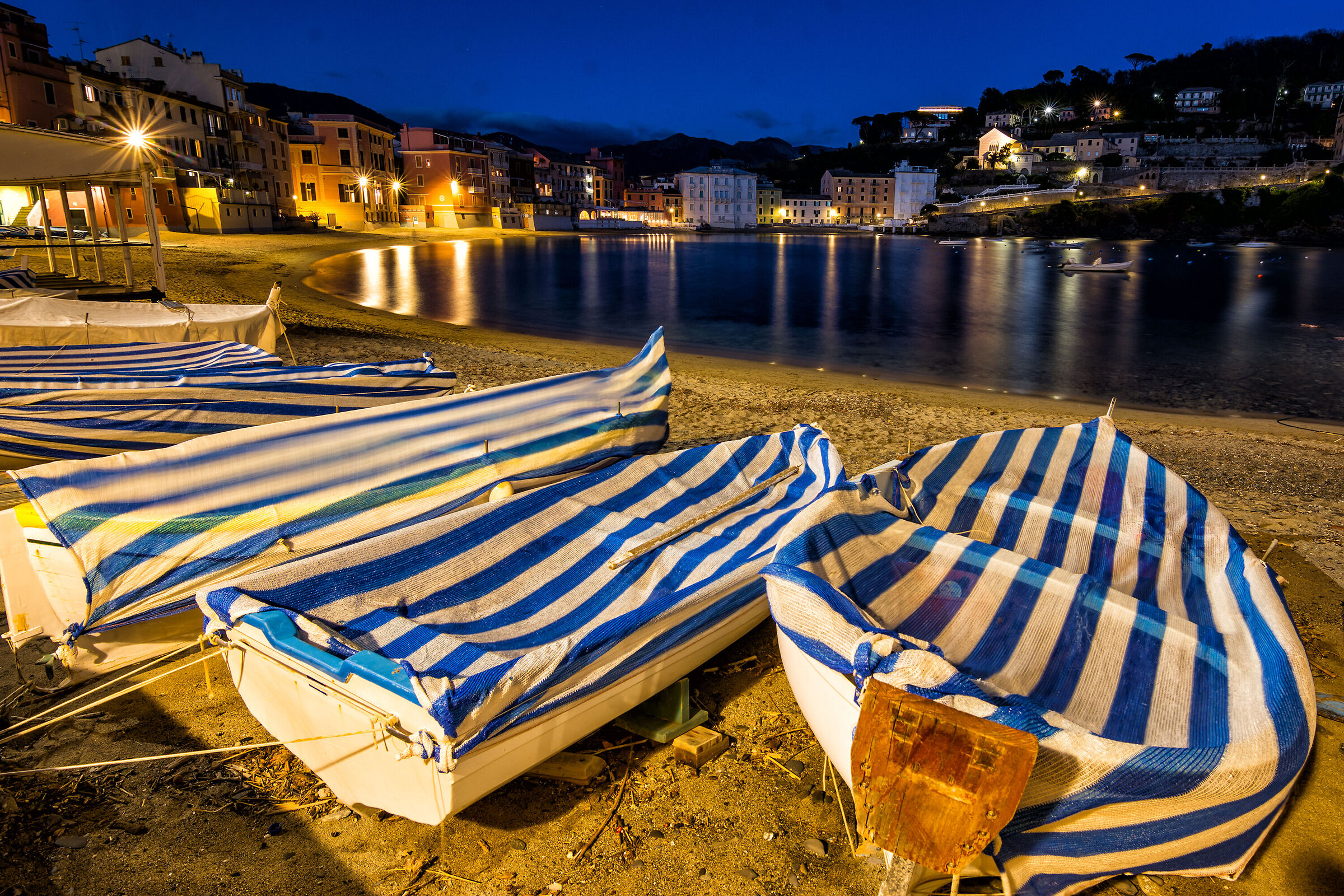 The boats of the bay