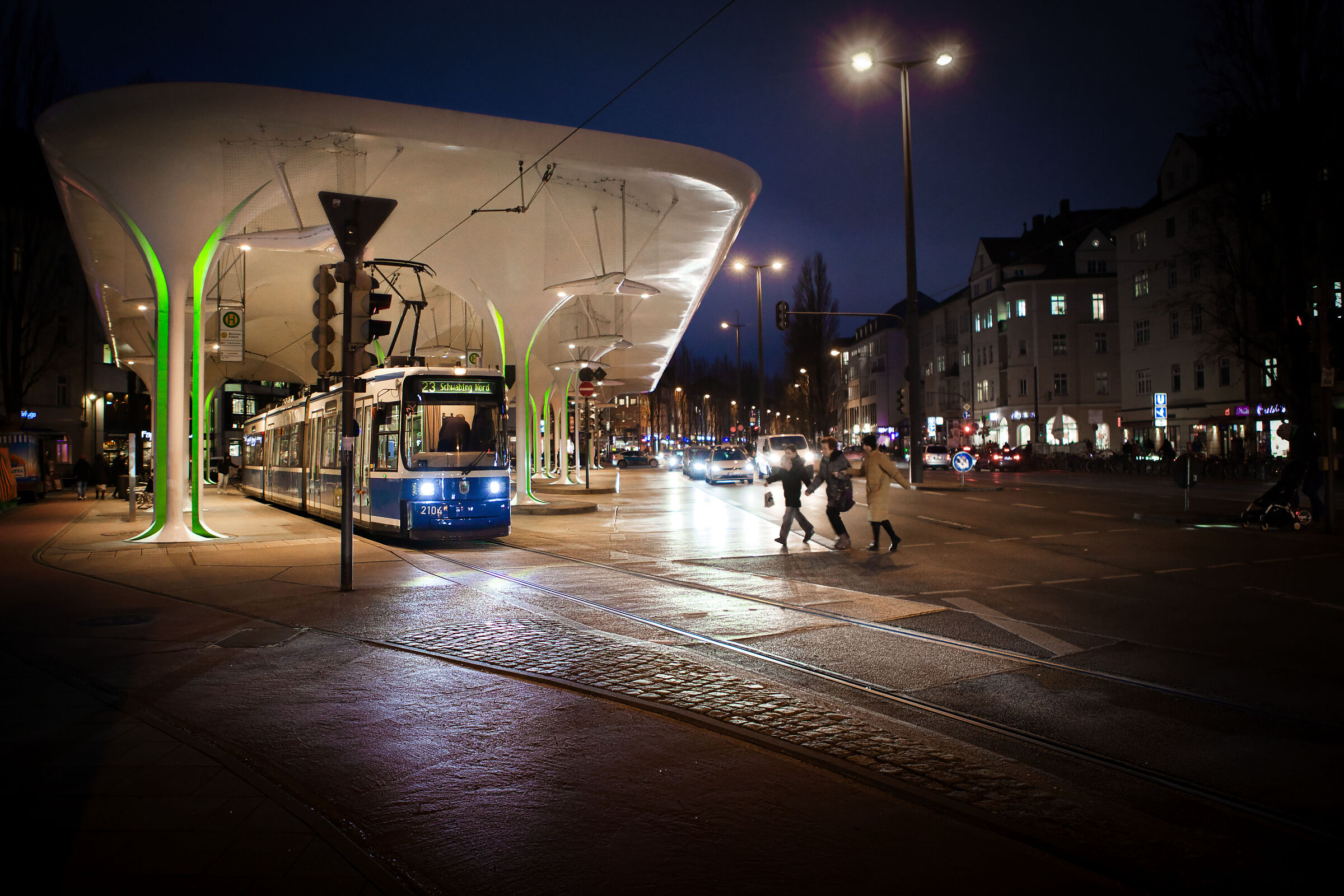 Munich, Muenchner Freiheit