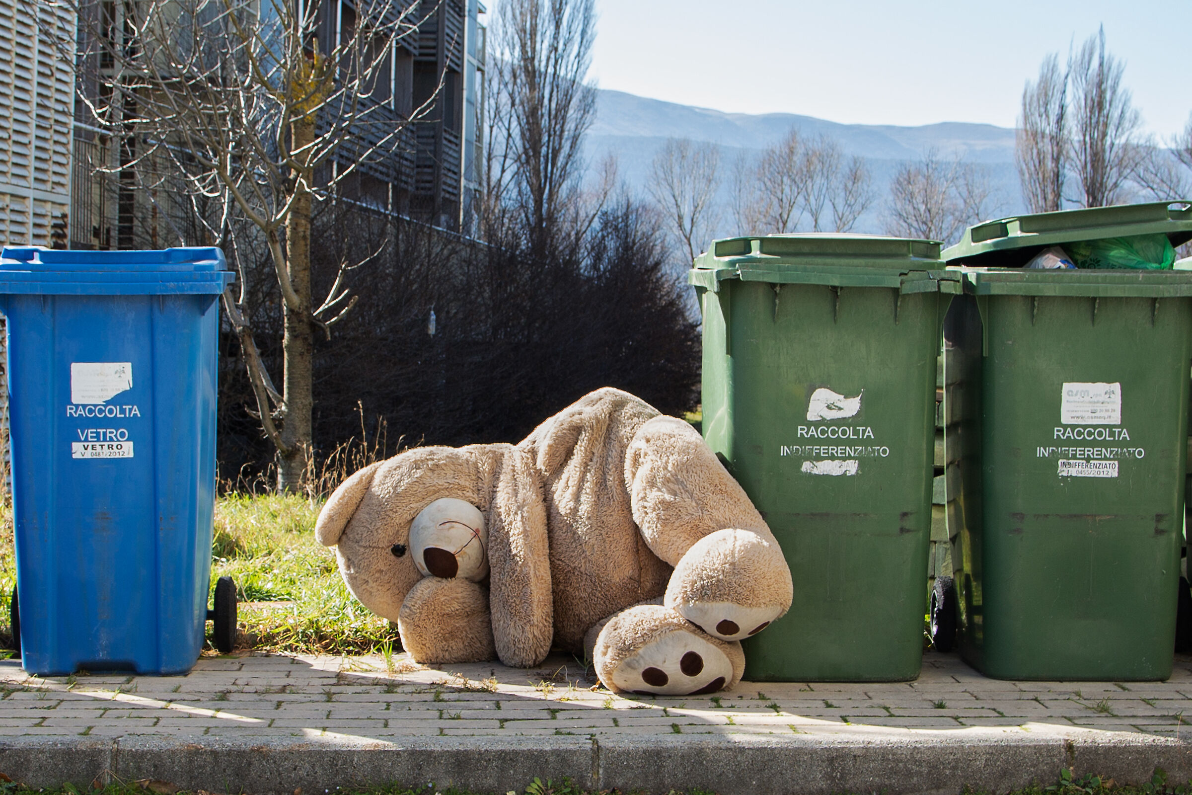 Unsorted waste collection
