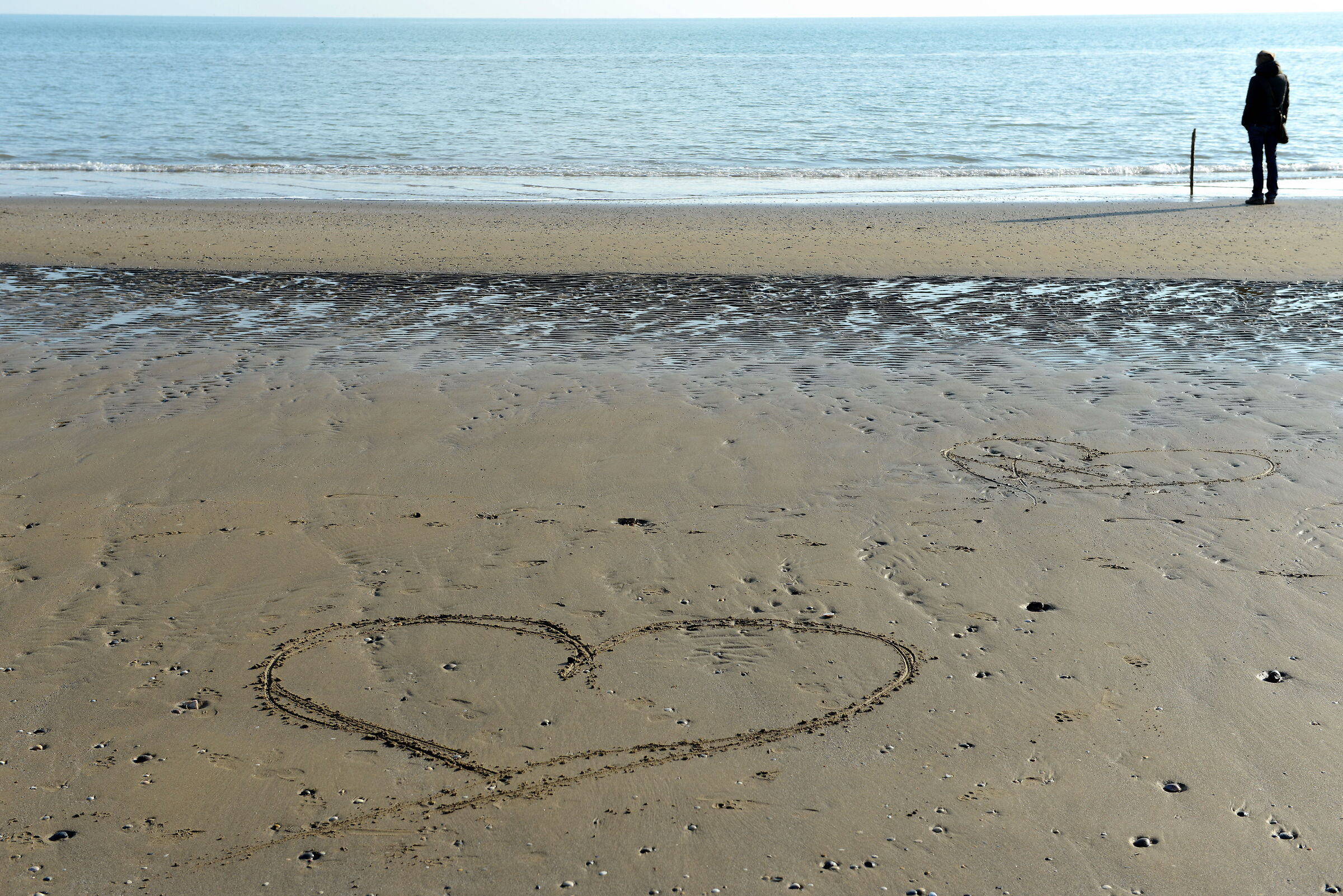 Riflessioni in spiaggia