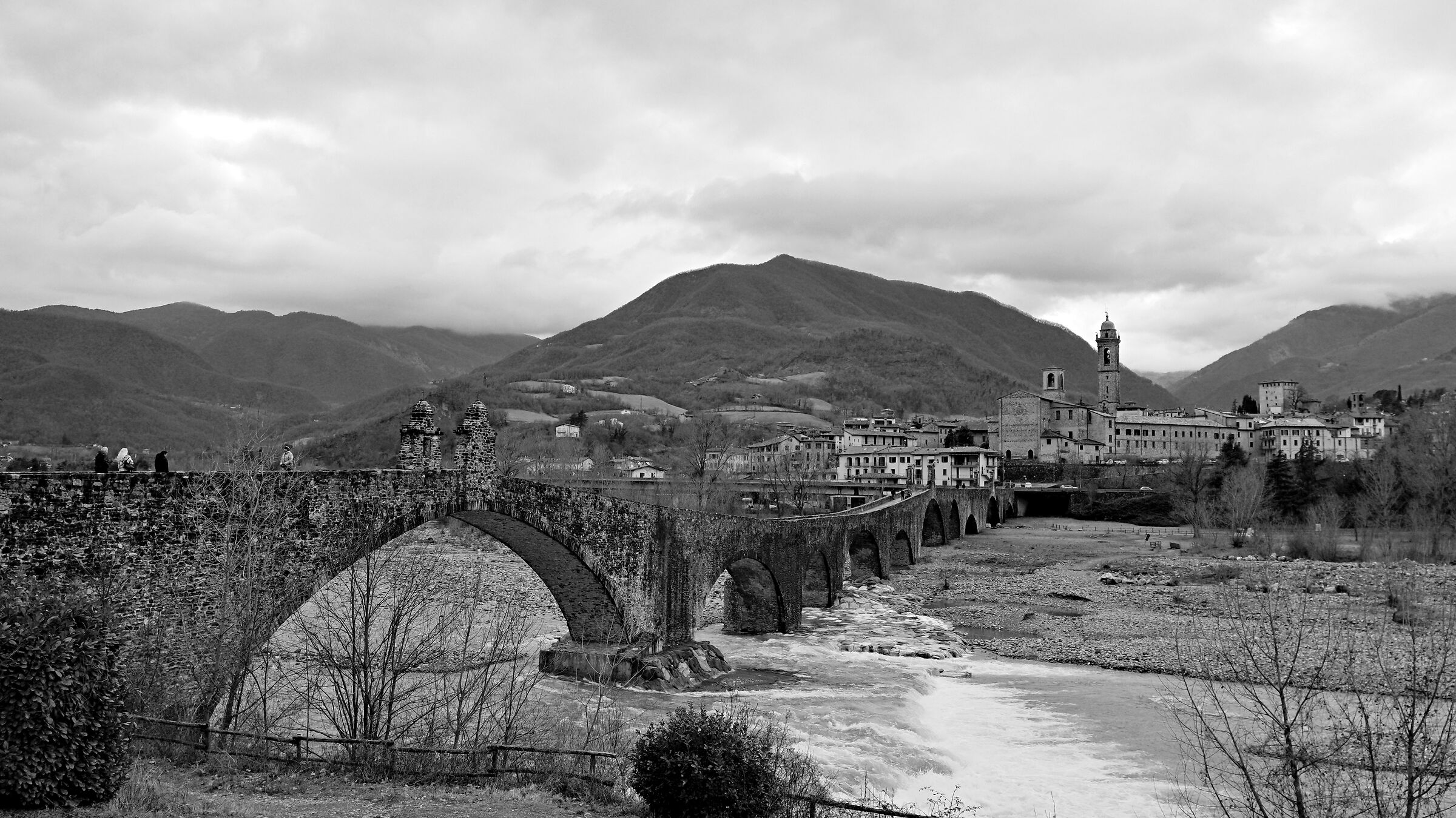 Il Ponte Gobbo o Ponte Vecchio di Bobbio